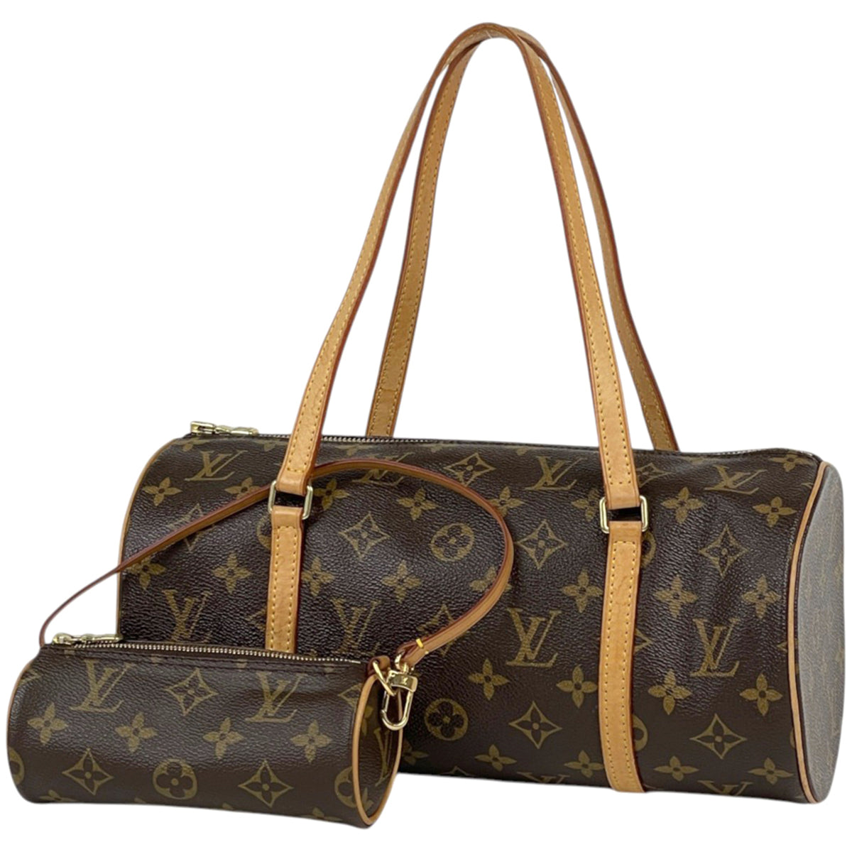Louis Vuitton Brown Monogram Handbag (Pre-Owned)