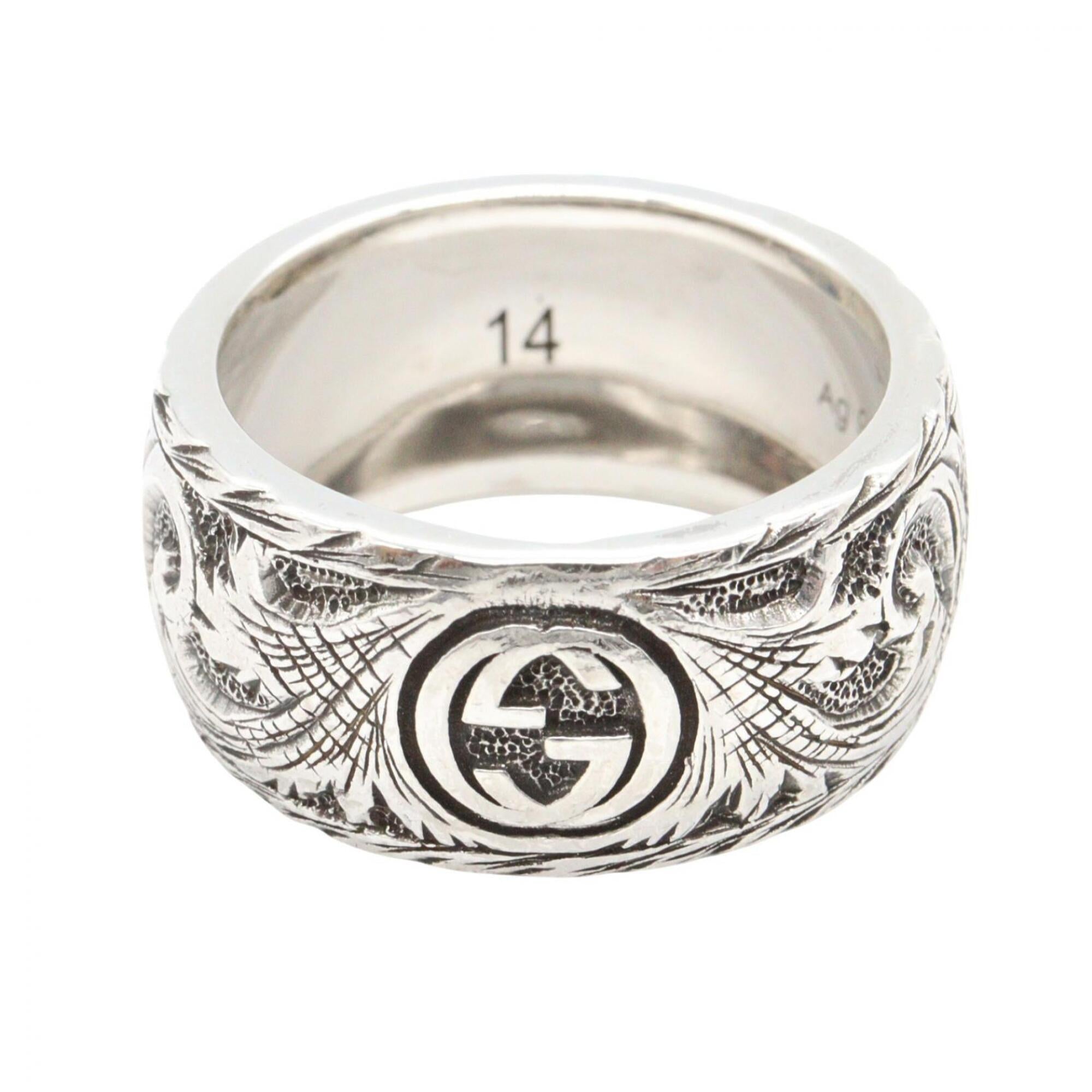 Gucci Silver Silver 925 Band Ring (Pre-Owned)