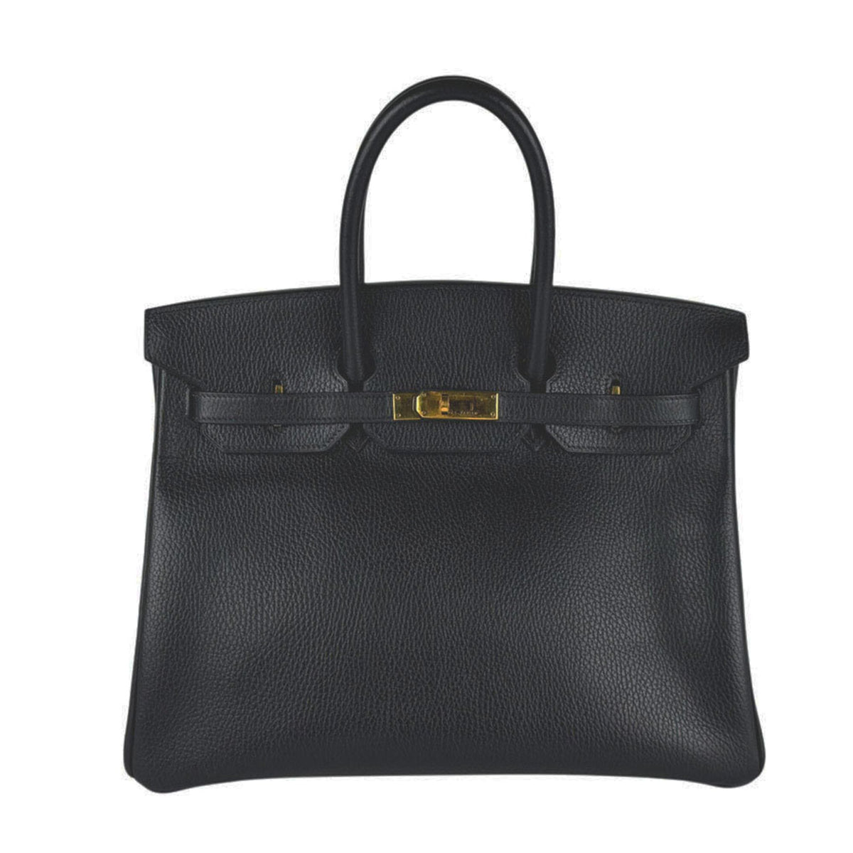 Hermes Black Ardennes Leather Handbag (Pre-Owned)