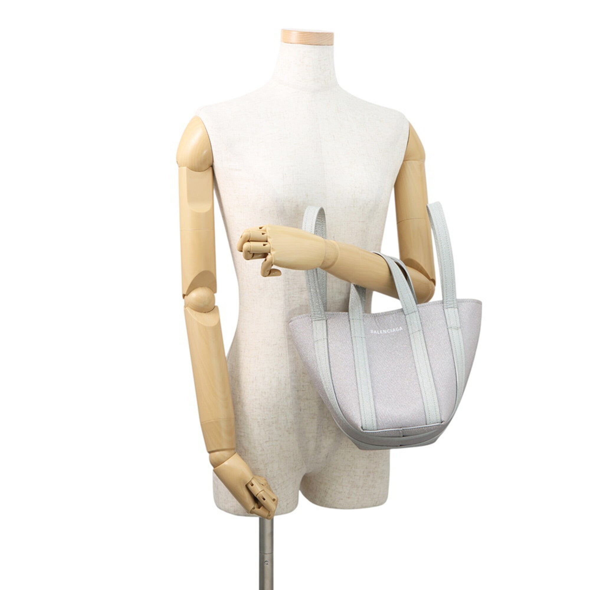 Balenciaga Pink Silver Leather Handbag (Pre-Owned)