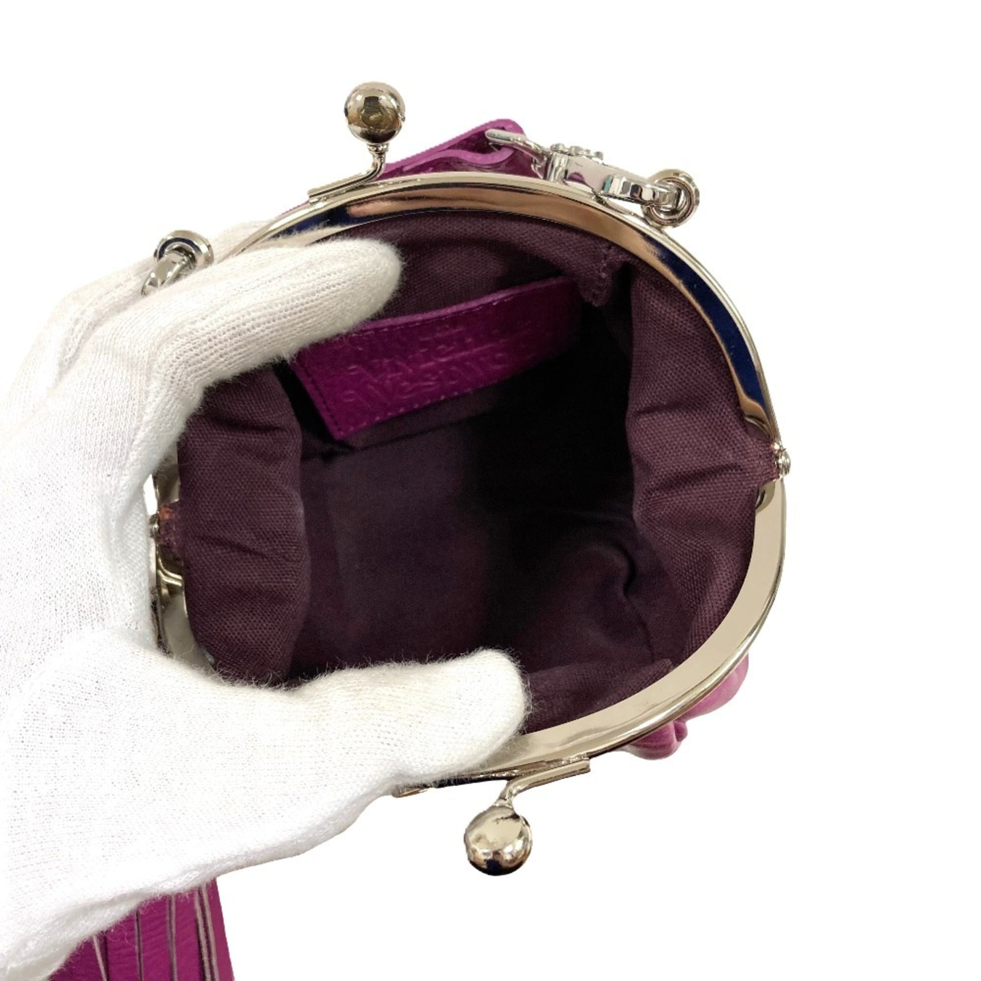 Vivienne Westwood Light Purple Handbag Pouch Shoulder Bag (Pre-Owned)
