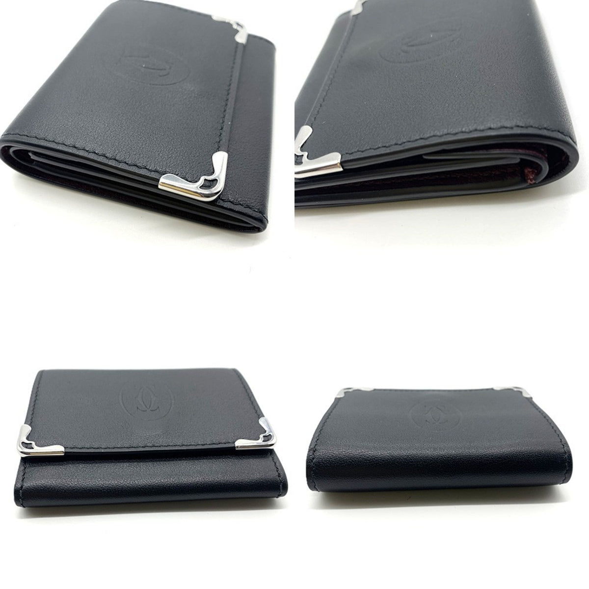 Cartier Leather Coin Purse/Coin Case (Pre-Owned)