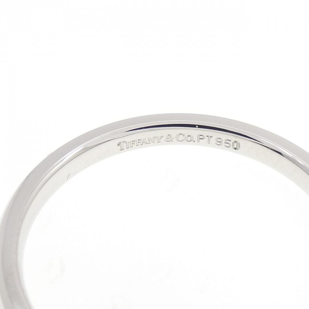 Tiffany Platinum 950 Band Ring (Pre-Owned)