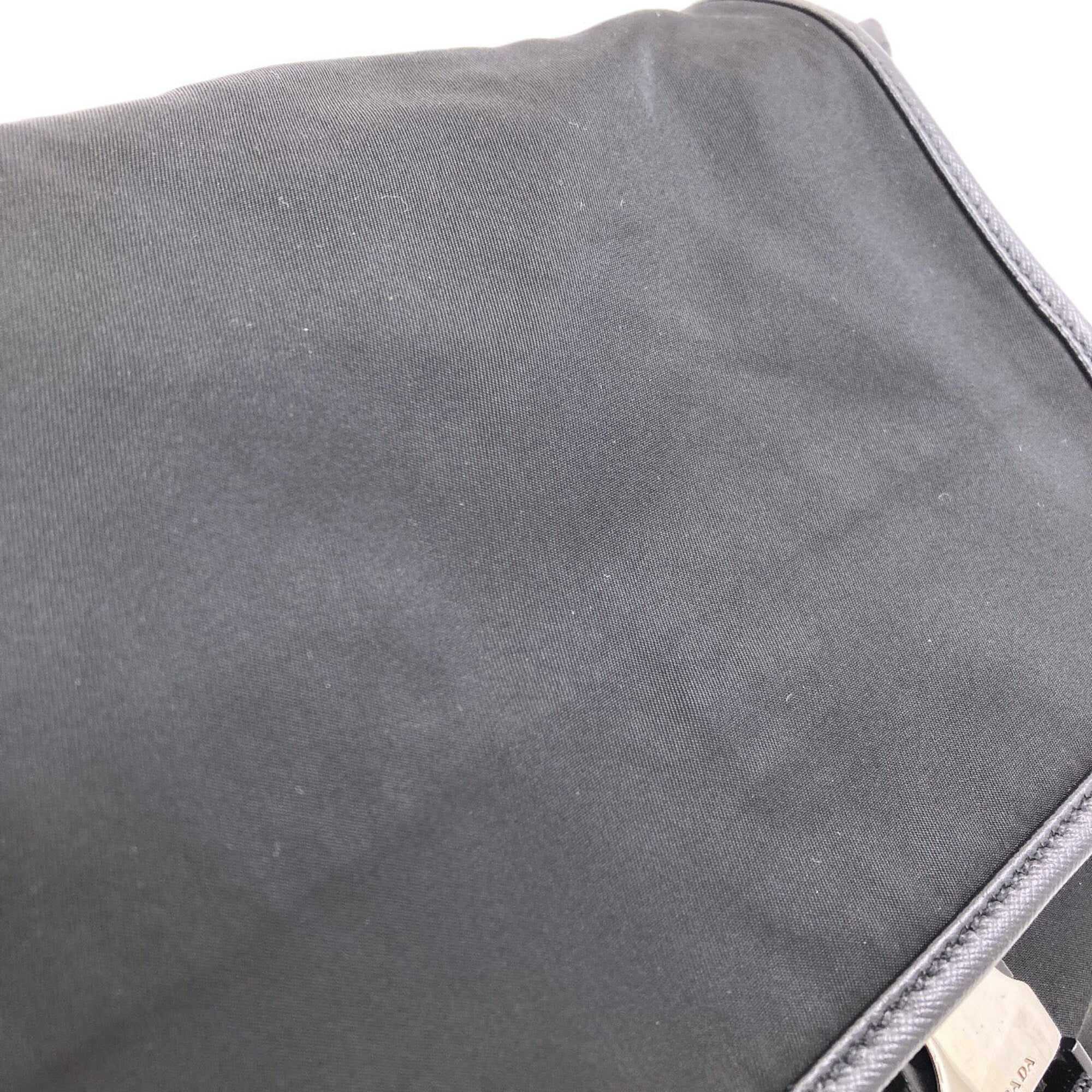Prada Black Nylon Shoulder Bag (Pre-Owned)