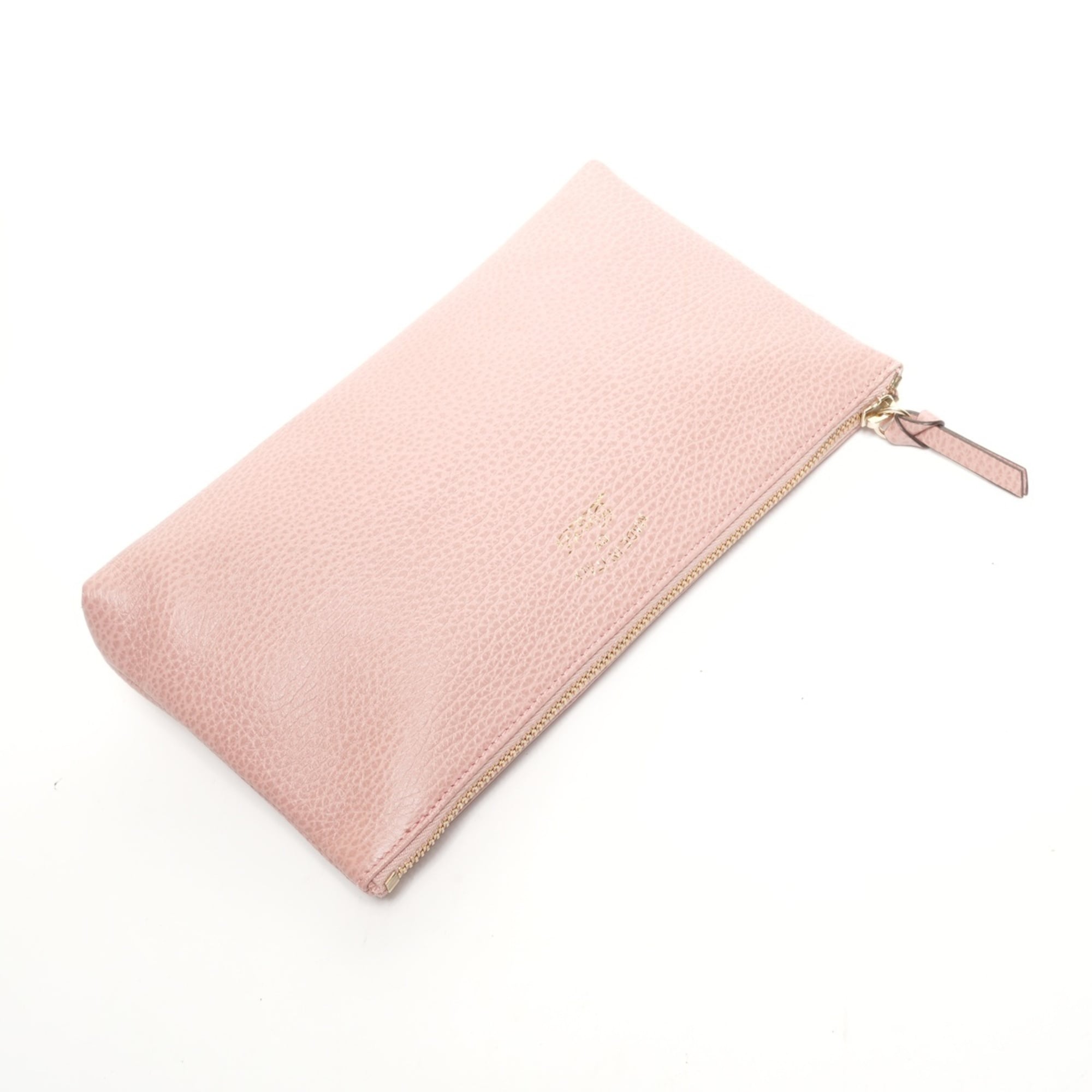 Gucci Pink Clutch Bag Pouch (Pre-Owned)