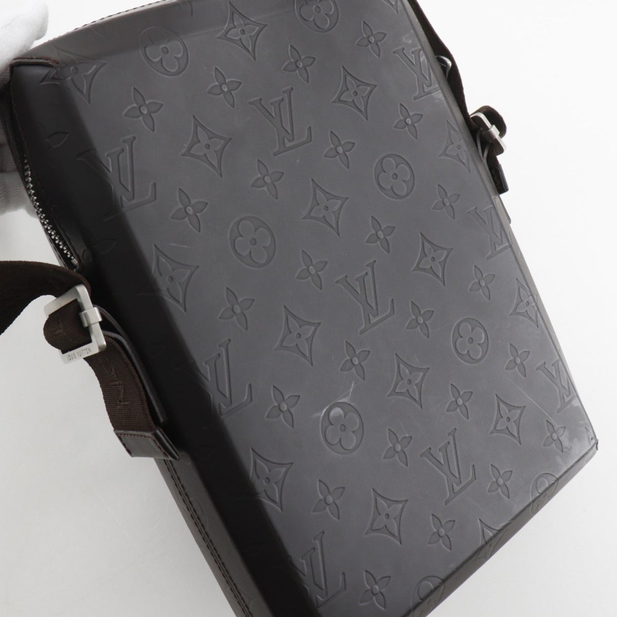 Louis Vuitton Brown Leather Shoulder Bag (Pre-Owned)