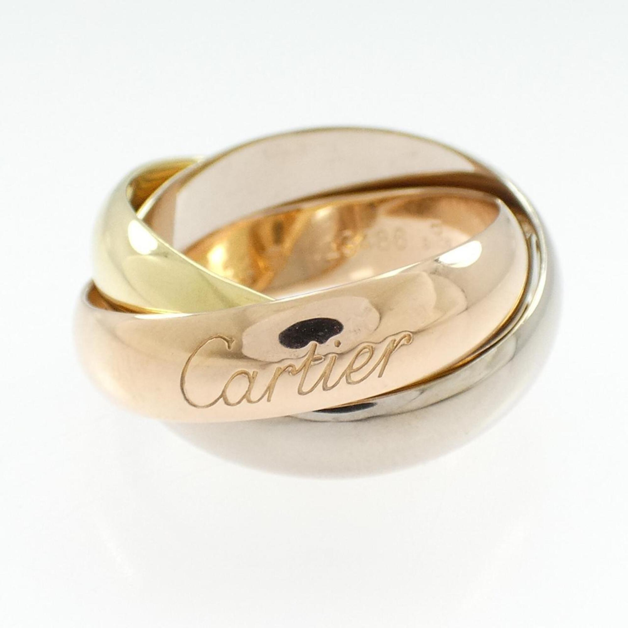Cartier Yellow Gold (18K) Pink Gold (18K) White Gold (18K) Band Ring (Pre-Owned)