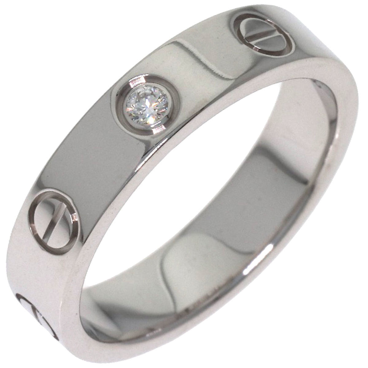 Cartier Love White Gold (18K) Band Ring (Pre-Owned)
