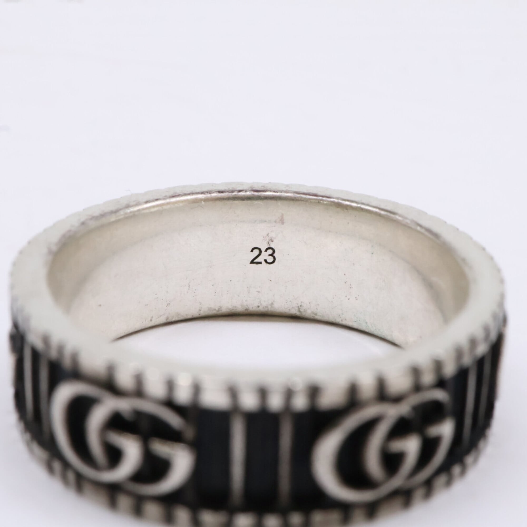 Gucci Silver Silver 925 Band Ring (Pre-Owned)