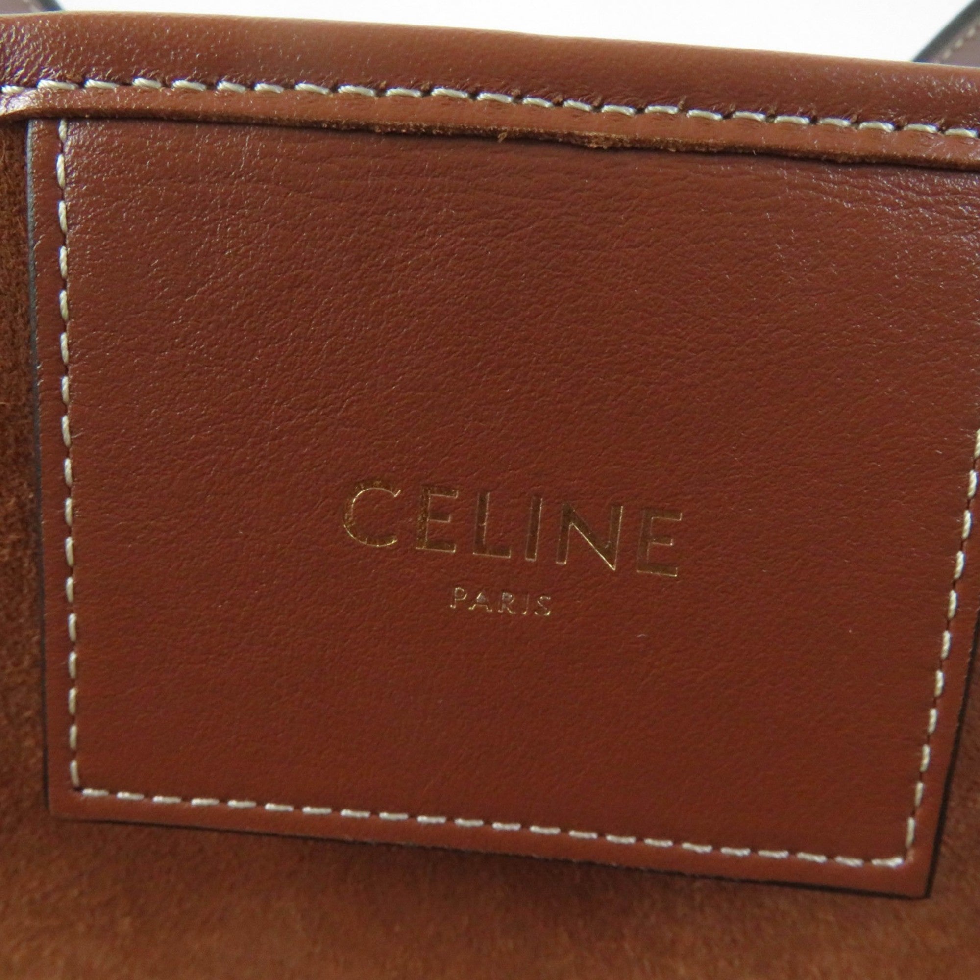 Celine Leather Tote Bag (Pre-Owned)