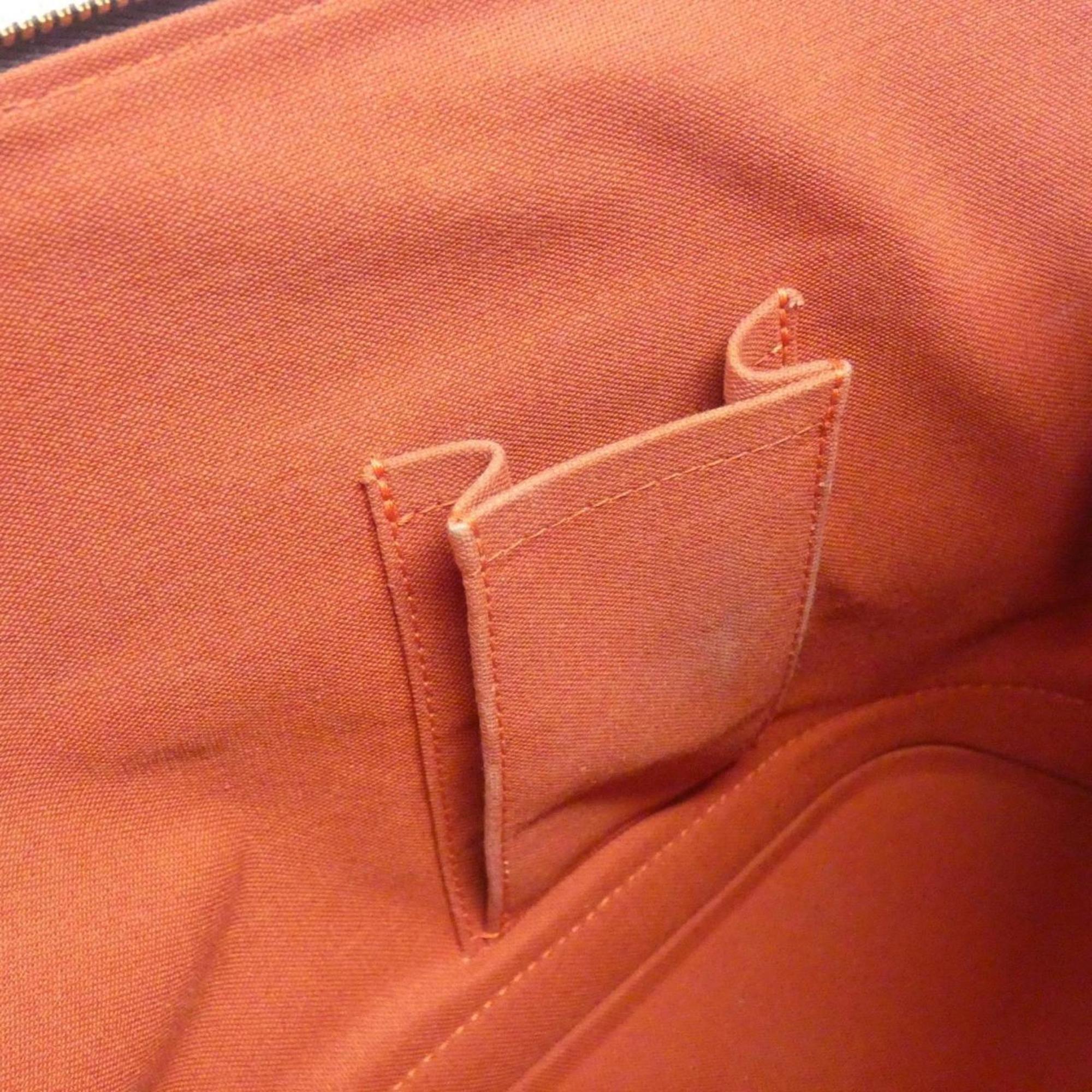 Louis Vuitton Brown Coated Canvas Handbag (Pre-Owned)