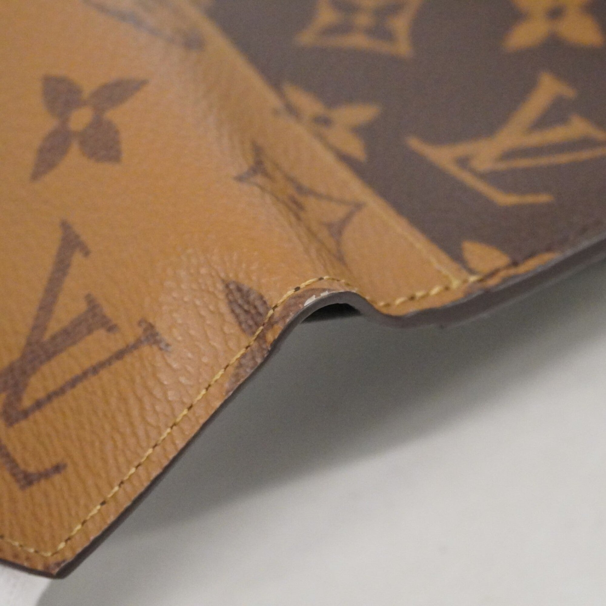 Louis Vuitton Brown Wallet (Tri-Fold) (Pre-Owned)