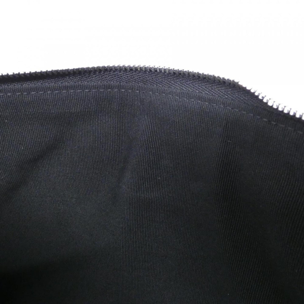 Chanel Black Grained Calfskin Handbag Pouch (Pre-Owned)