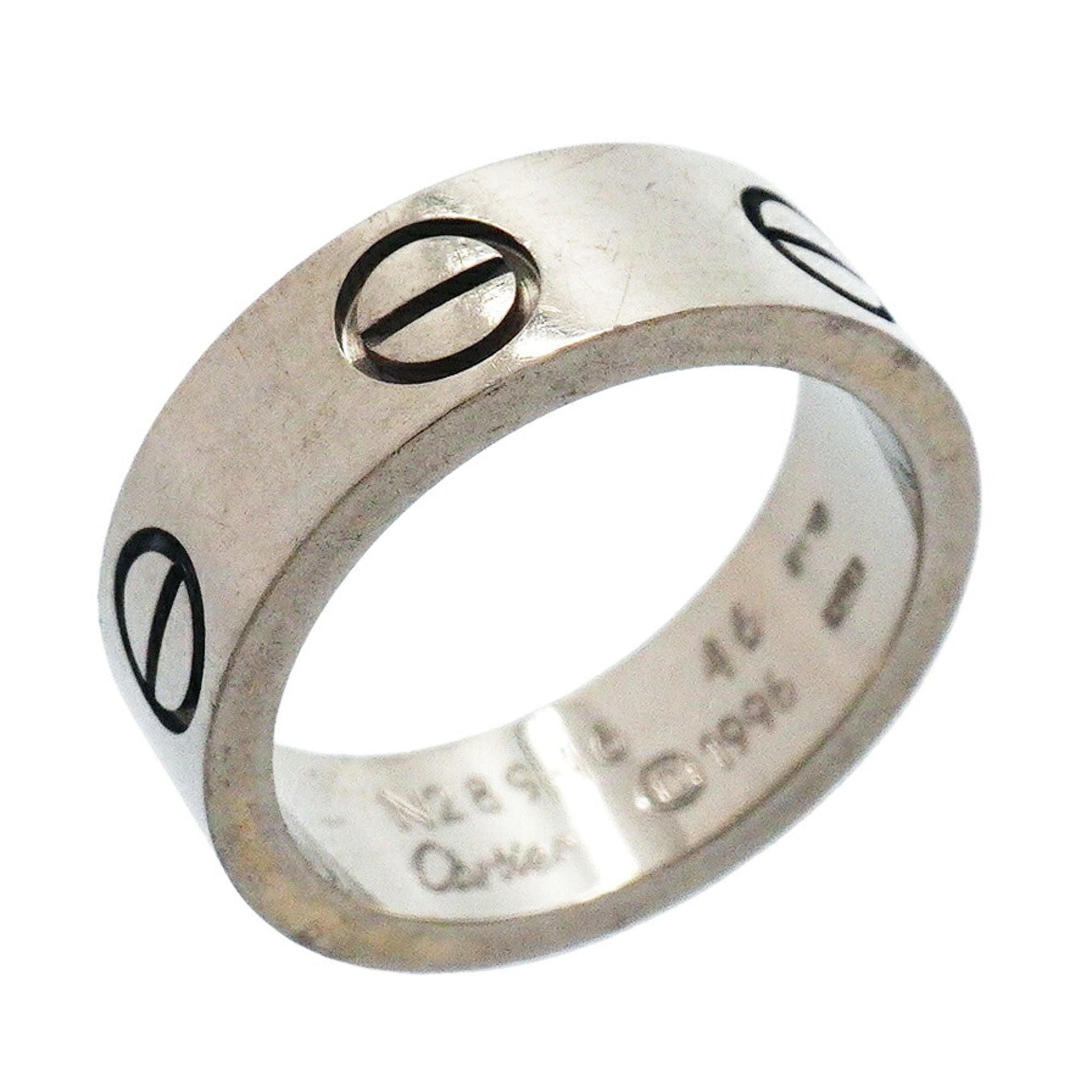 Cartier White Gold (18K) Band Ring (Pre-Owned)