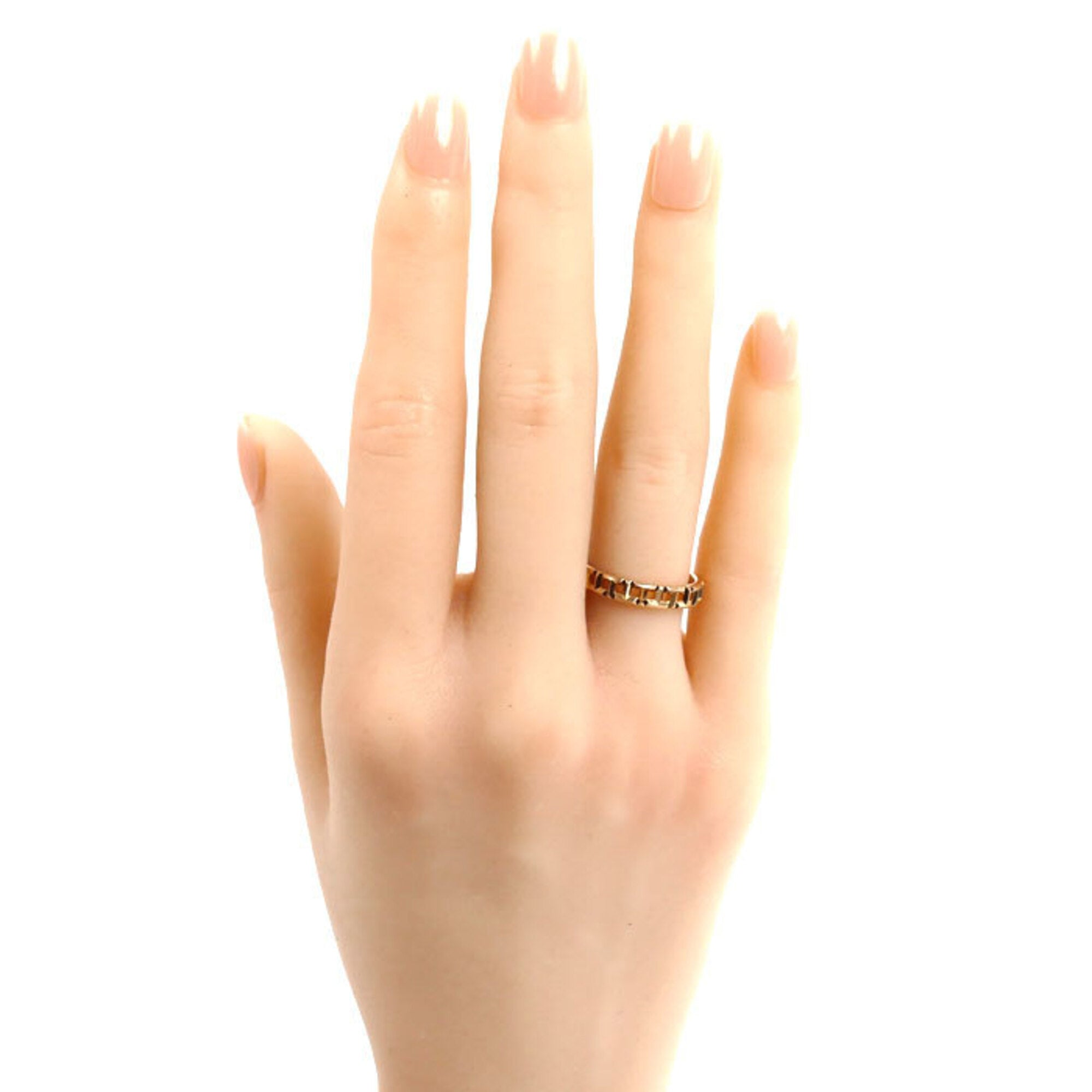 Tiffany Pink Gold (18K) Band Ring (Pre-Owned)
