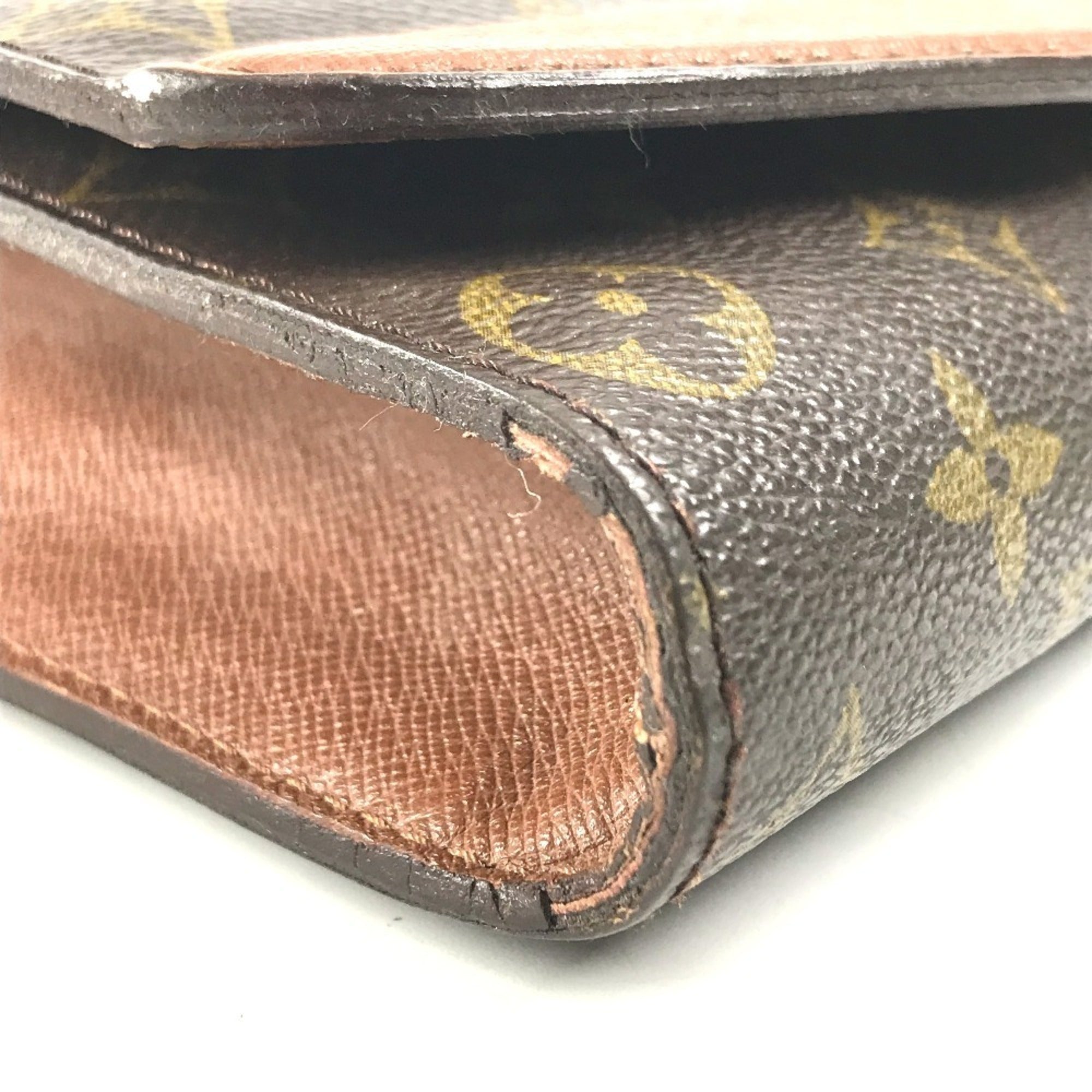 Louis Vuitton Monogram Brown Monogram Clutch Bag (Pre-Owned)
