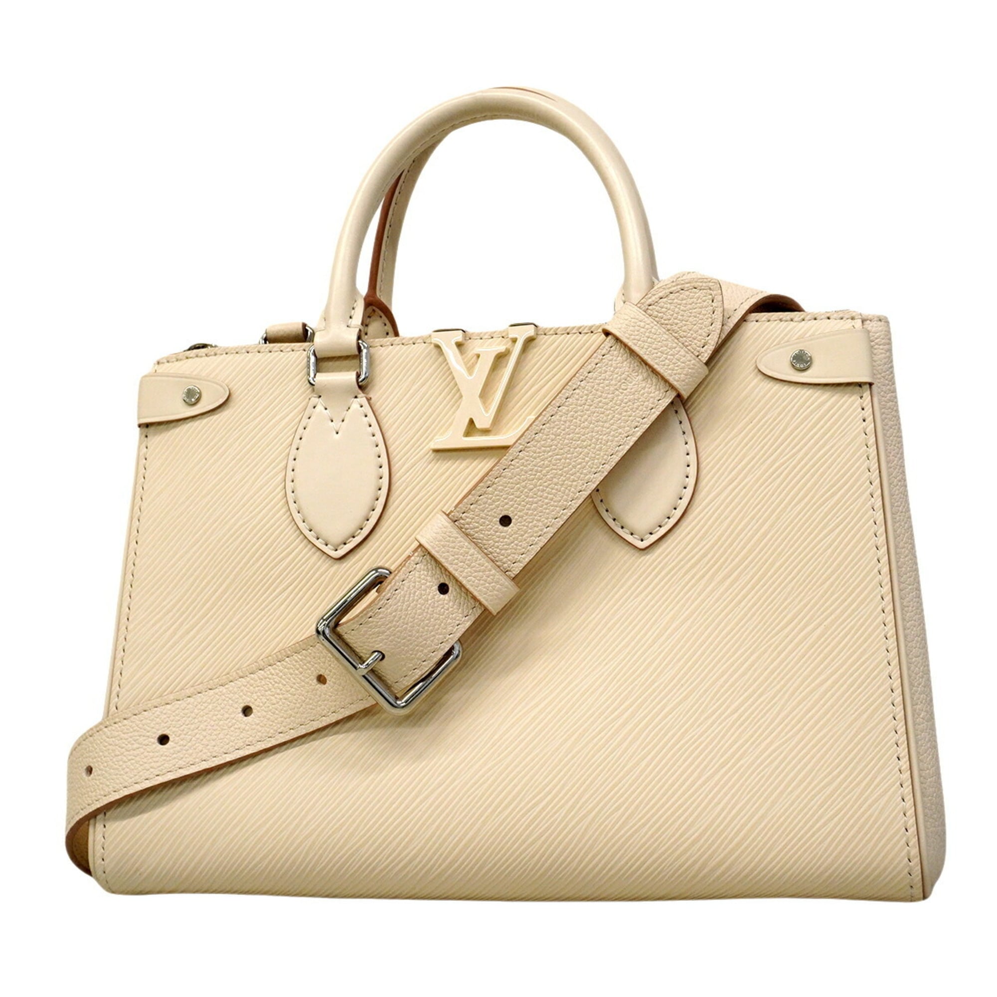 Louis Vuitton White Handbag (Pre-Owned)