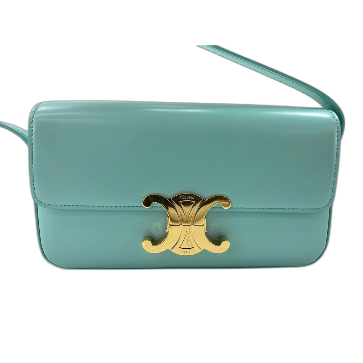 Celine Blue Shoulder Bag (Pre-Owned)
