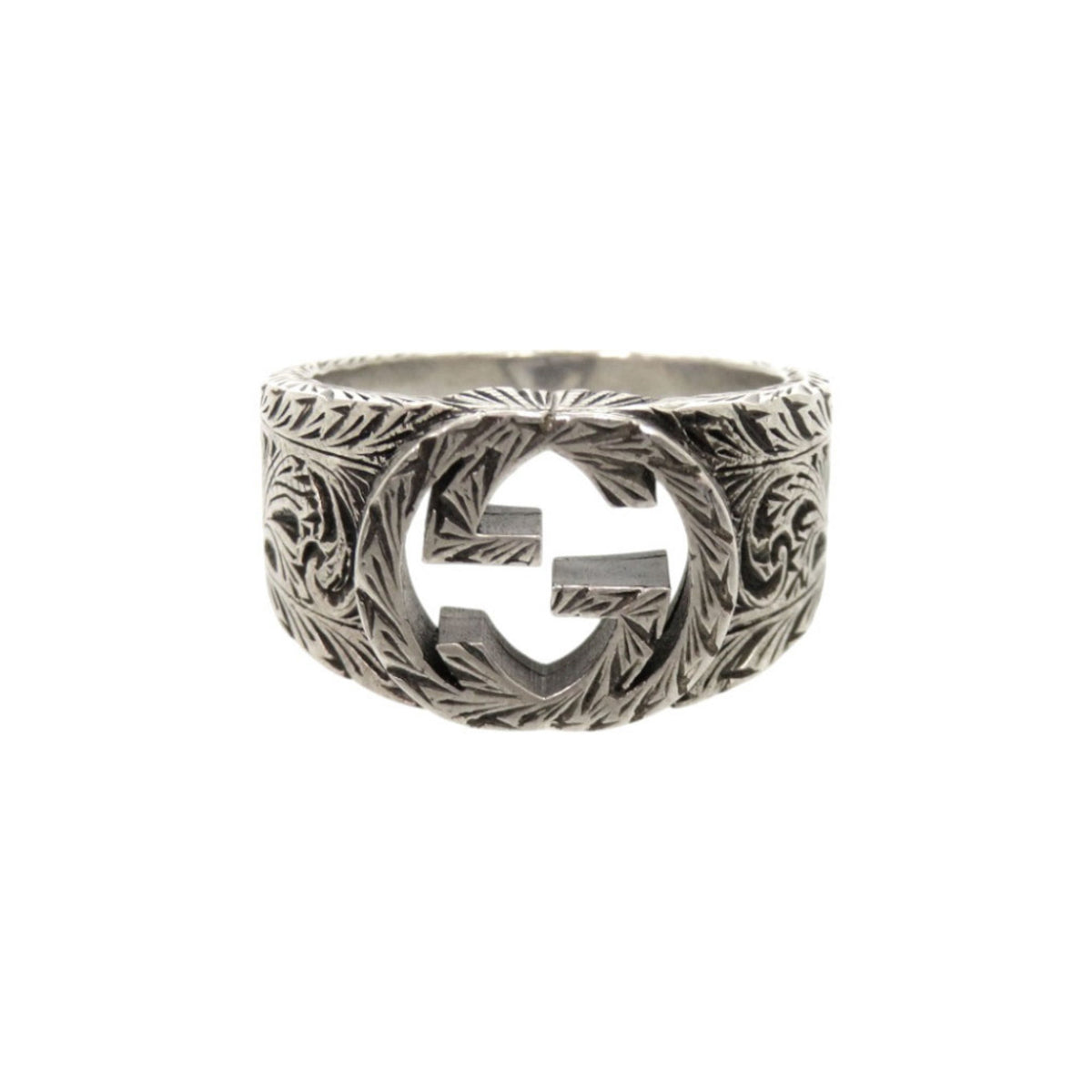 Gucci Silver Silver 925 Band Ring (Pre-Owned)