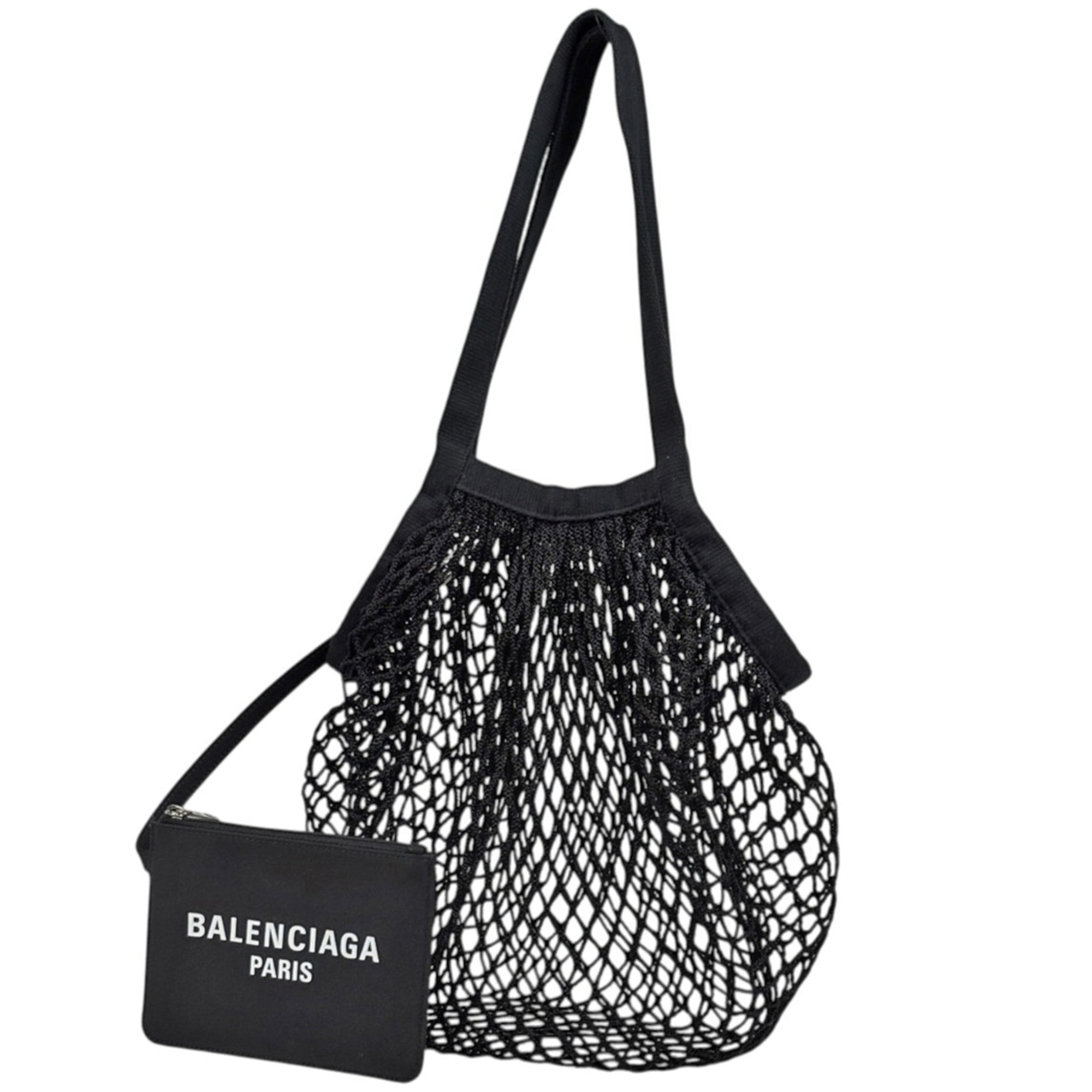 Balenciaga Black Nylon Tote Bag (Pre-Owned)