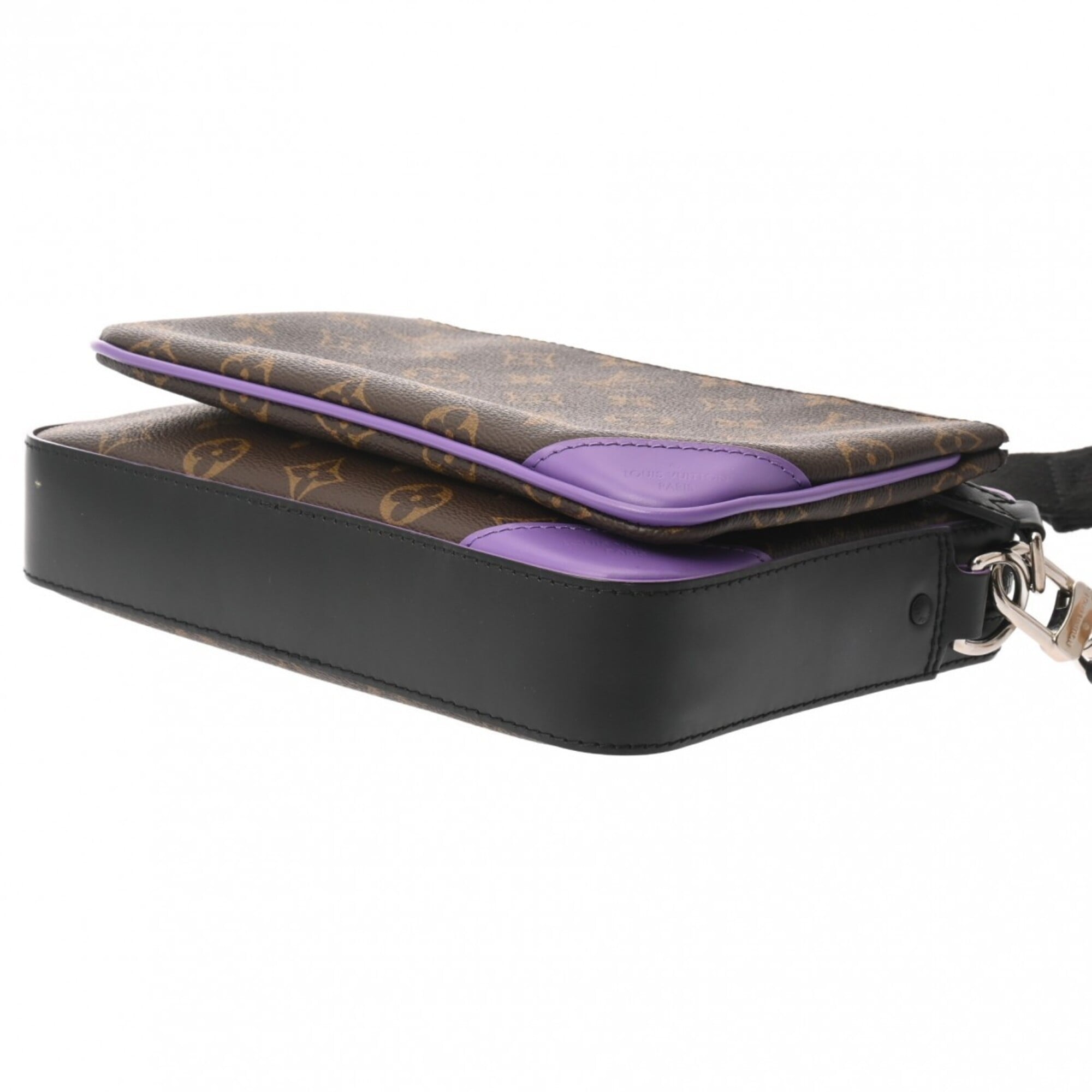 Louis Vuitton Purple Monogram Shoulder Bag (Pre-Owned)