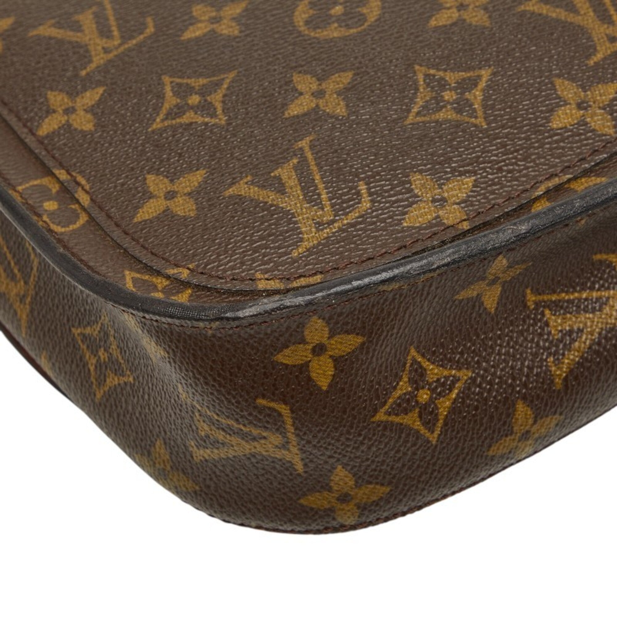 Louis Vuitton Monogram Brown Pvc Leather Shoulder Bag (Pre-Owned)