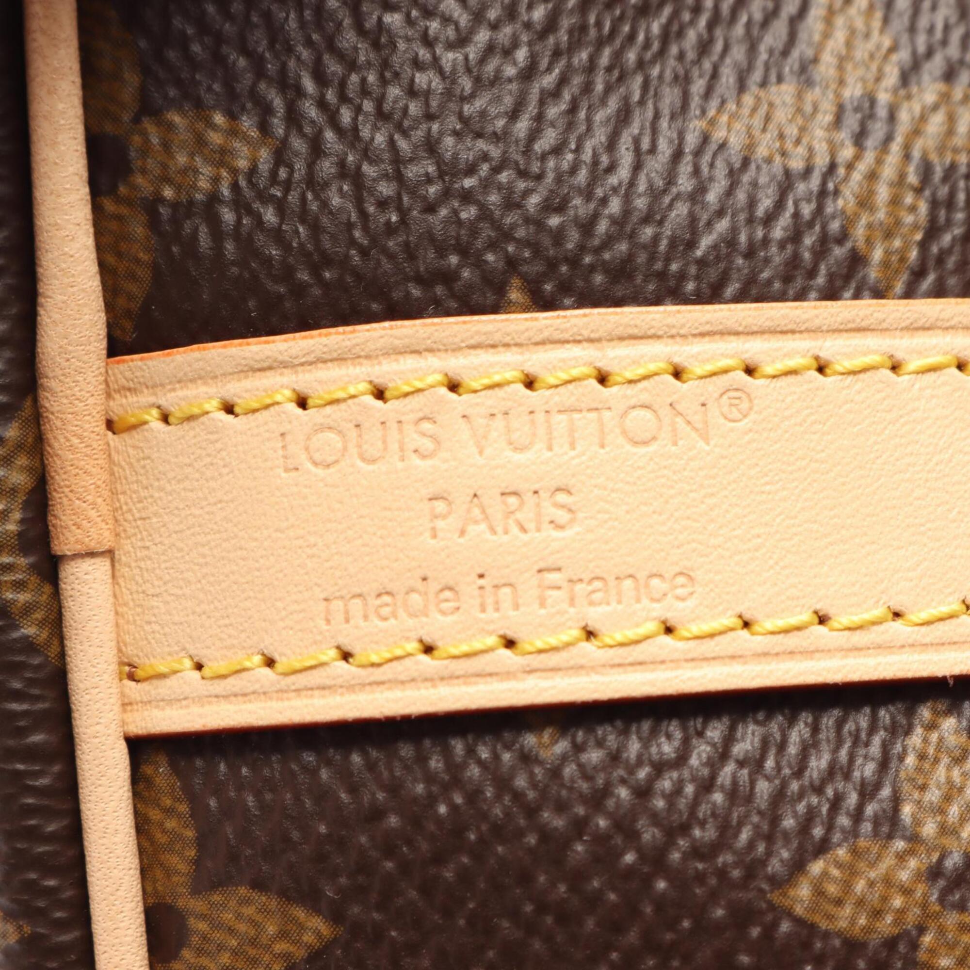 Louis Vuitton Brown Monogram Pvc Leather Handbag (Pre-Owned)