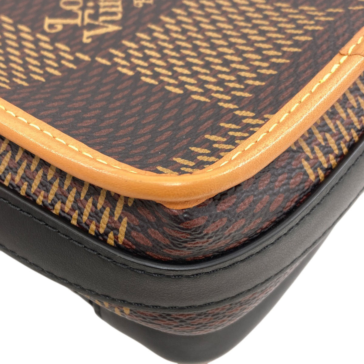 Louis Vuitton Damier Canvas Monogram Canvas Damier Canvas Messenger Bag Shoulder Bag (Pre-Owned)