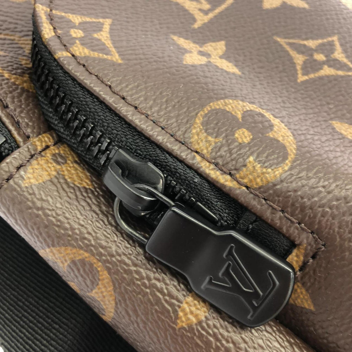 Louis Vuitton Monogram Macassar Marron Coated Canvas Shoulder Bag (Pre-Owned)