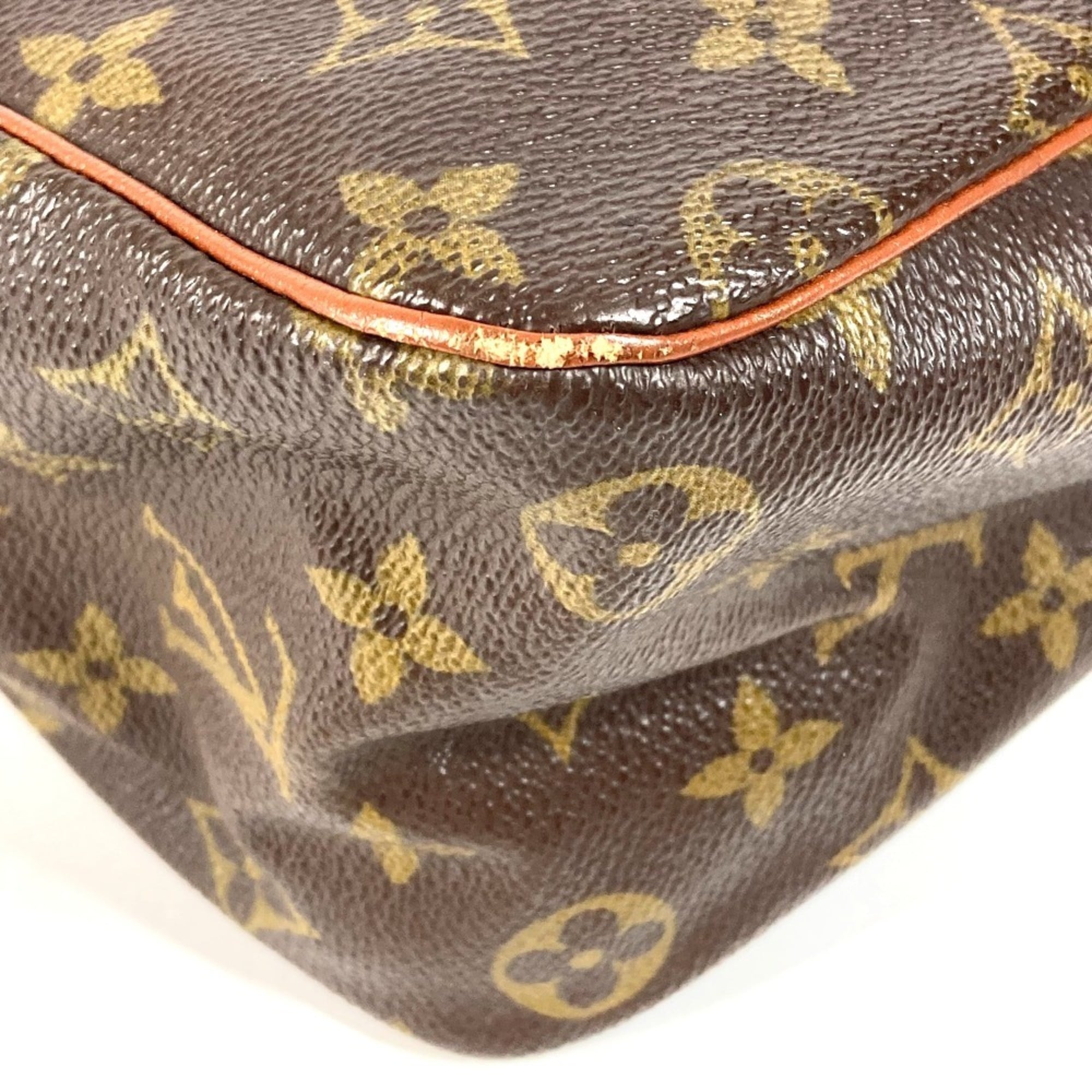 Louis Vuitton Brown Galle Monogram Monogram Handbag Shoulder Bag (Pre-Owned)