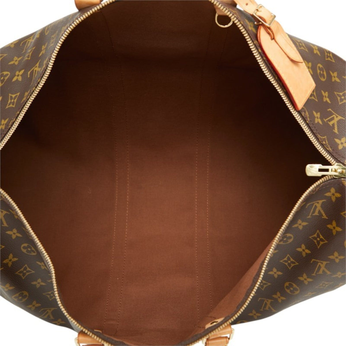 Louis Vuitton Monogram Brown Pvc Leather Boston Bag (Pre-Owned)