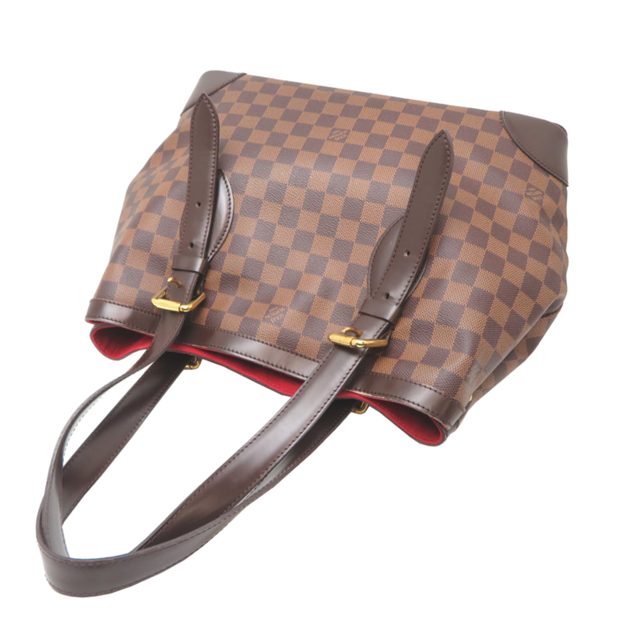 Louis Vuitton Brown Damier Canvas Tote Bag (Pre-Owned)