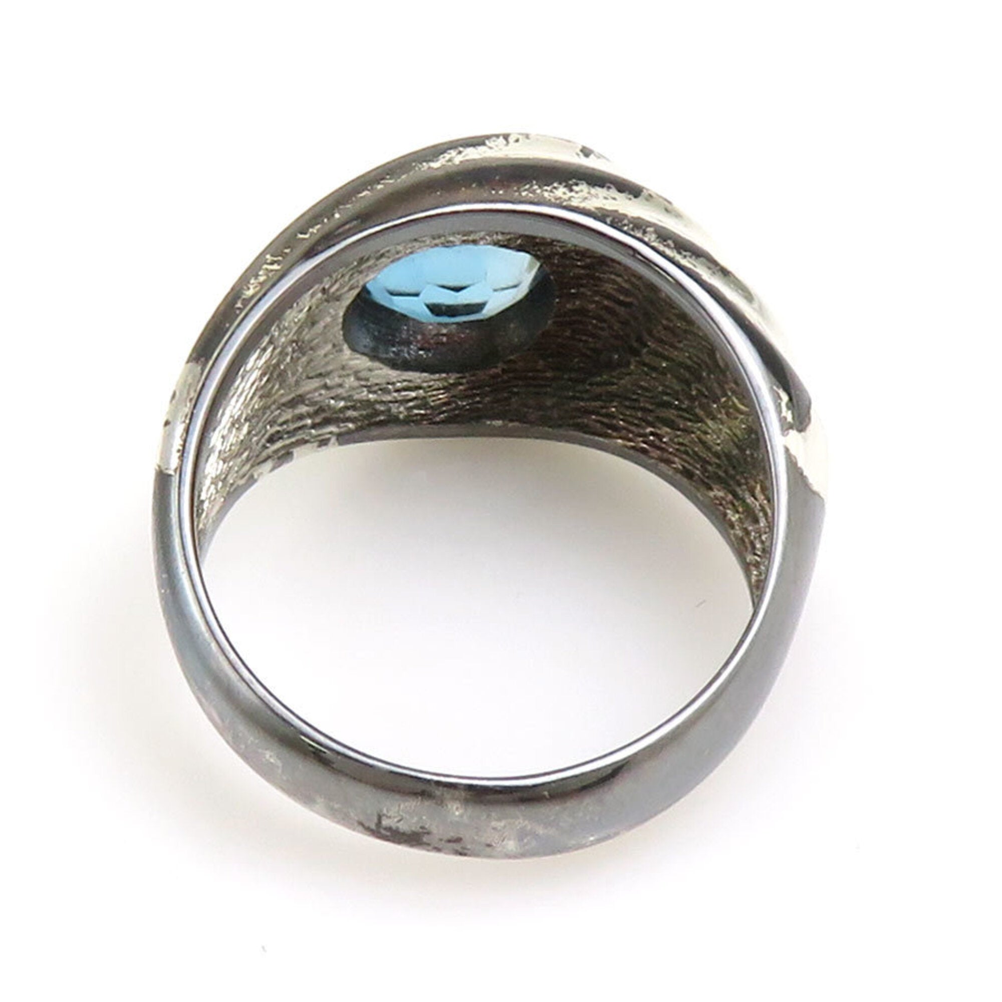Christian Dior Silver Silver 925 Band Ring (Pre-Owned)