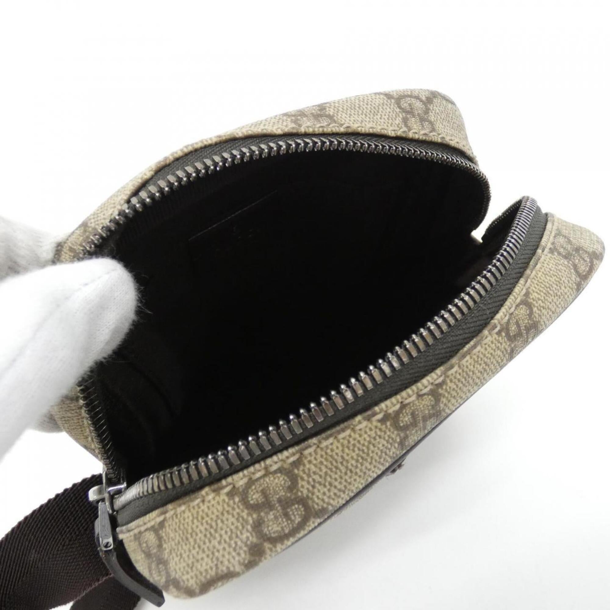 Gucci Gg Plus Beige Brown Gg Plus Shoulder Bag (Pre-Owned)