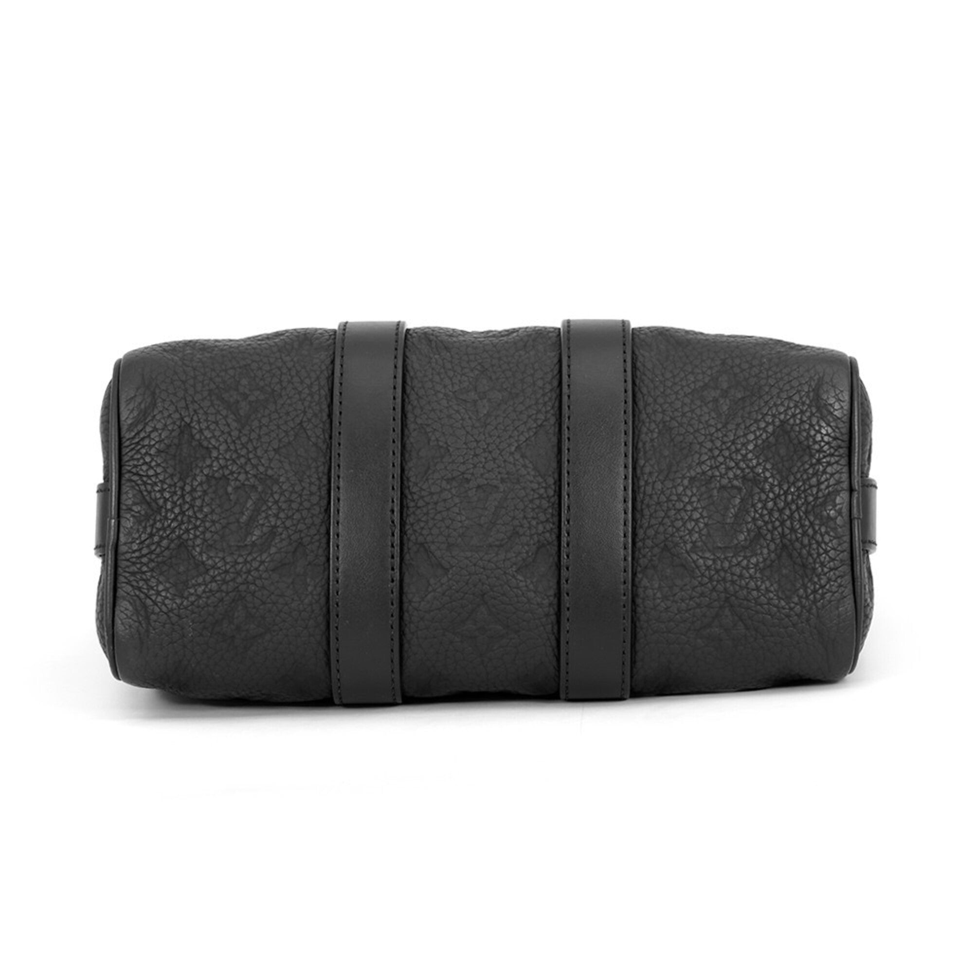 Louis Vuitton Monogram Noir Monogram Leather Handbag (Pre-Owned)