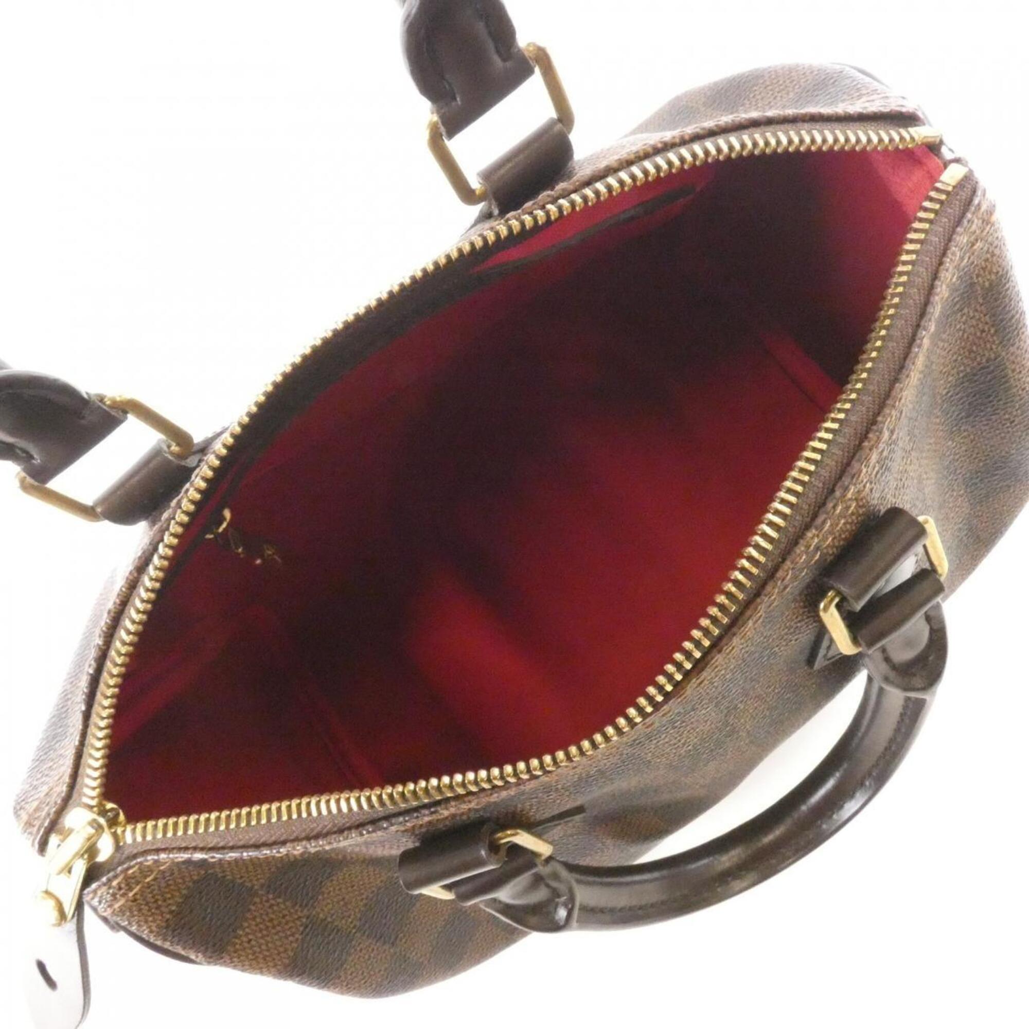 Louis Vuitton Ebene Coated Canvas Boston Bag (Pre-Owned)