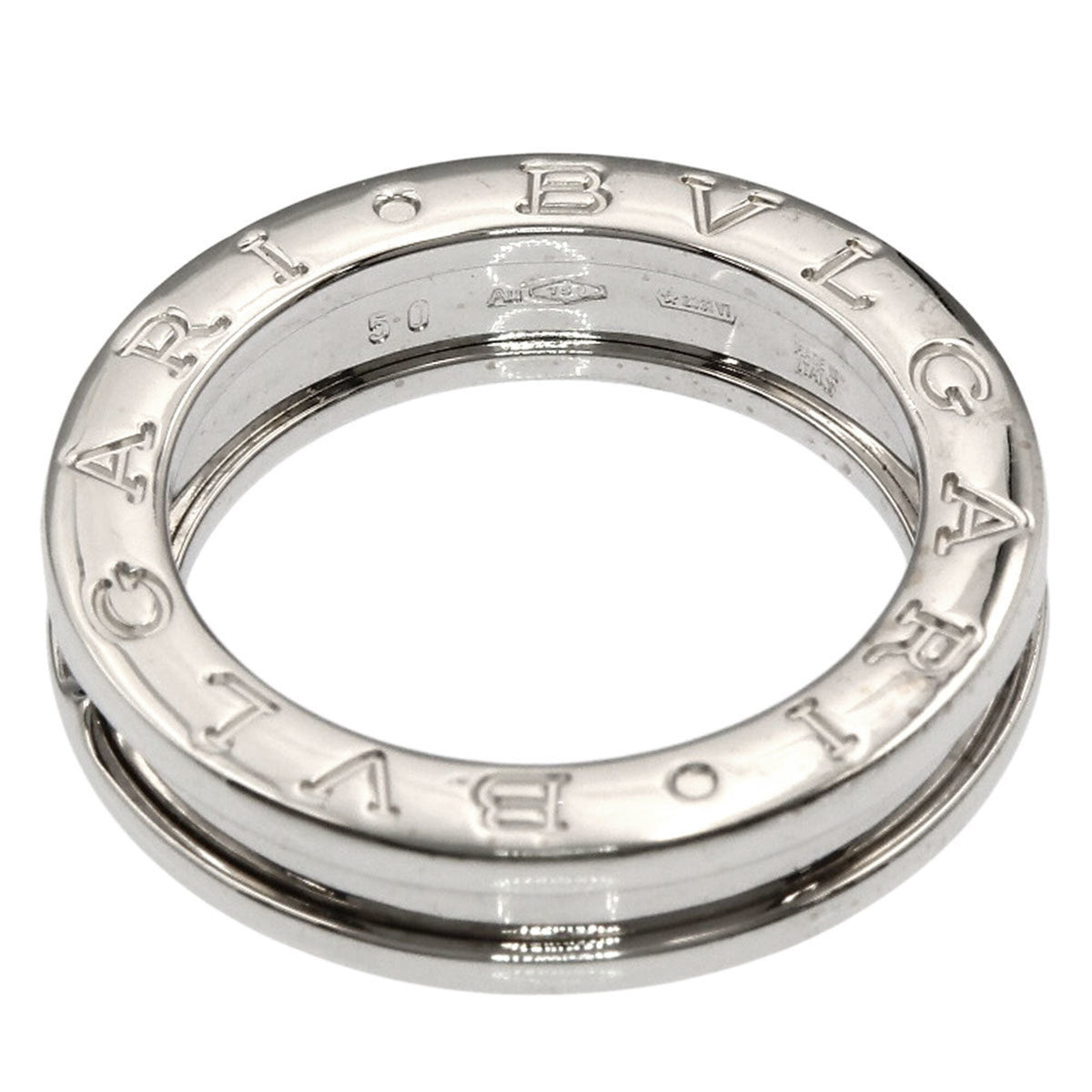 Bvlgari White Gold (18K) Band Ring (Pre-Owned)