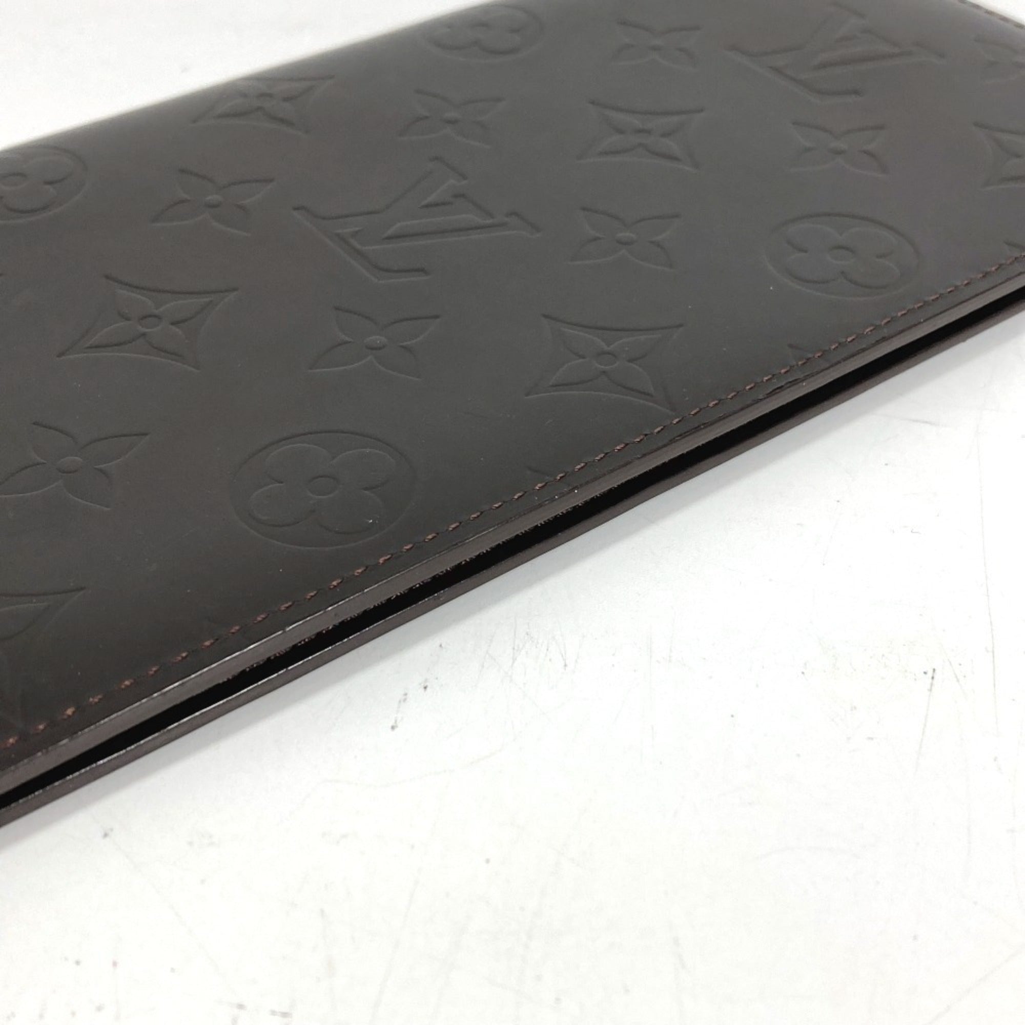 Louis Vuitton Brown Coffee Long Wallet (Bi-Fold) (Pre-Owned)