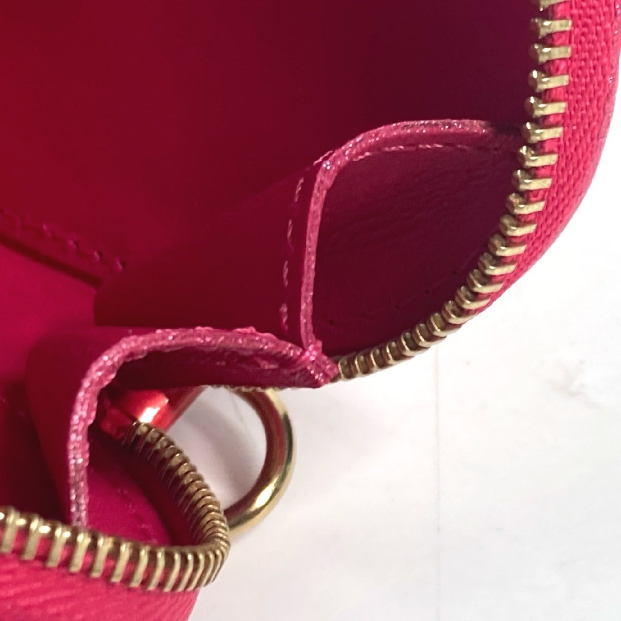 Louis Vuitton Pink Rose Pop Monogram Vernis Coin Purse/Coin Case (Pre-Owned)