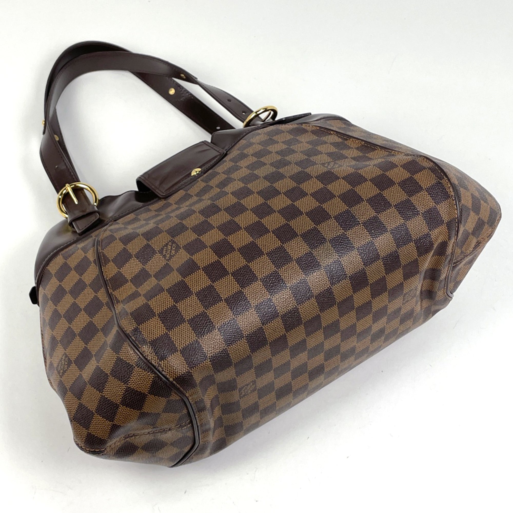 Louis Vuitton Brown Damier Canvas Damier Canvas Tote Bag (Pre-Owned)