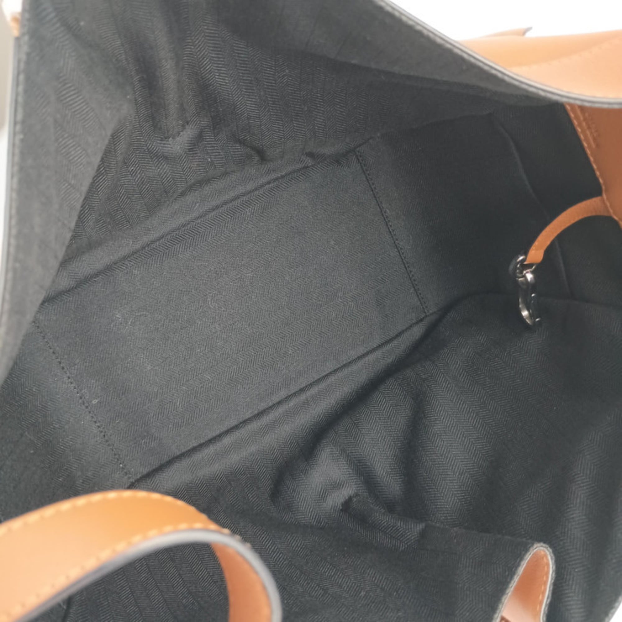 Loewe Hammock Brown Leather Handbag Shoulder Bag Tote Bag (Pre-Owned)