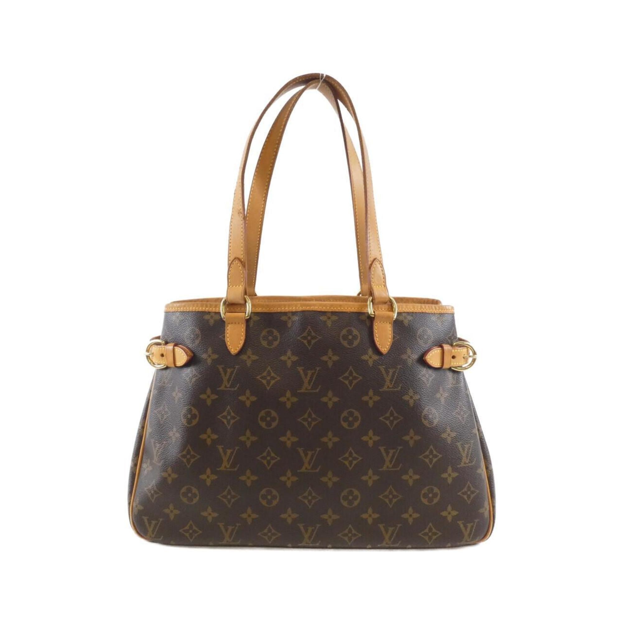 Louis Vuitton Monogram Marron Coated Canvas Handbag (Pre-Owned)