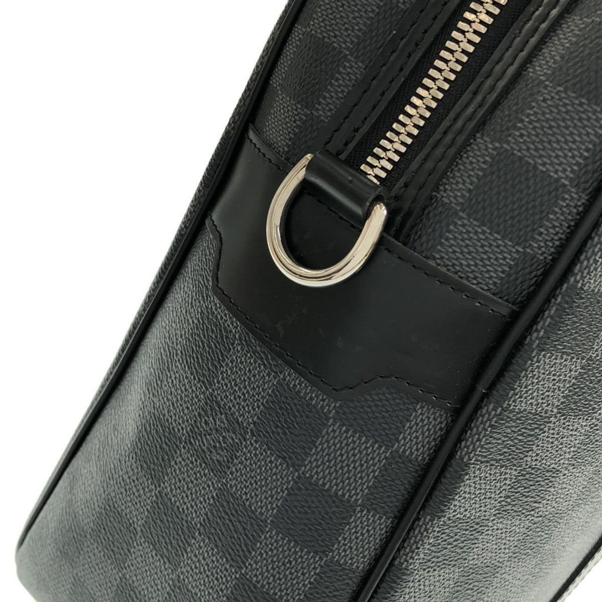 Louis Vuitton Graphite Coated Canvas Handbag (Pre-Owned)