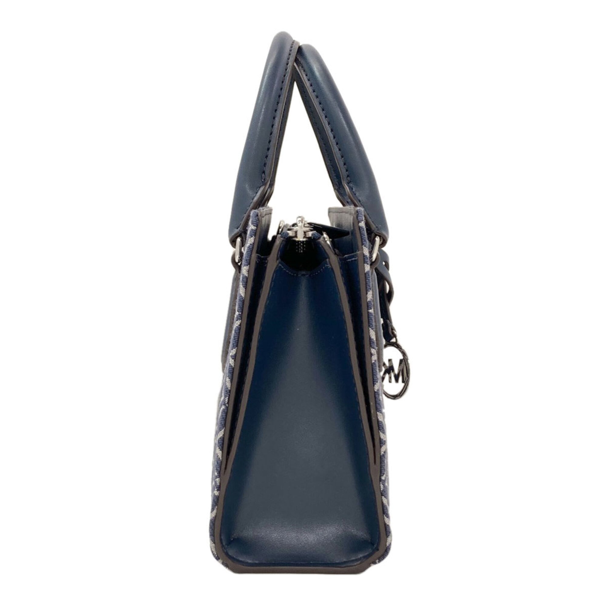 Michael Kors Blue Canvas Handbag (Pre-Owned)