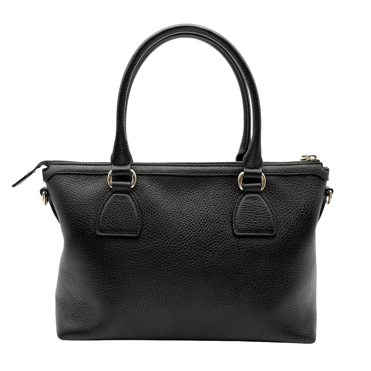 Gucci Black Leather Shoulder Bag (Pre-Owned)