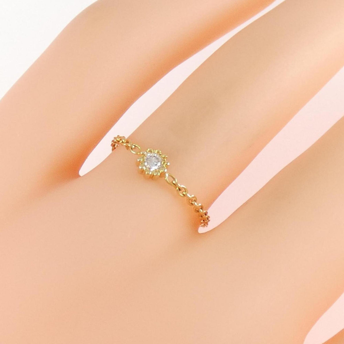 Christian Dior Yellow Gold Yellow Gold (18K) Band Ring (Pre-Owned)