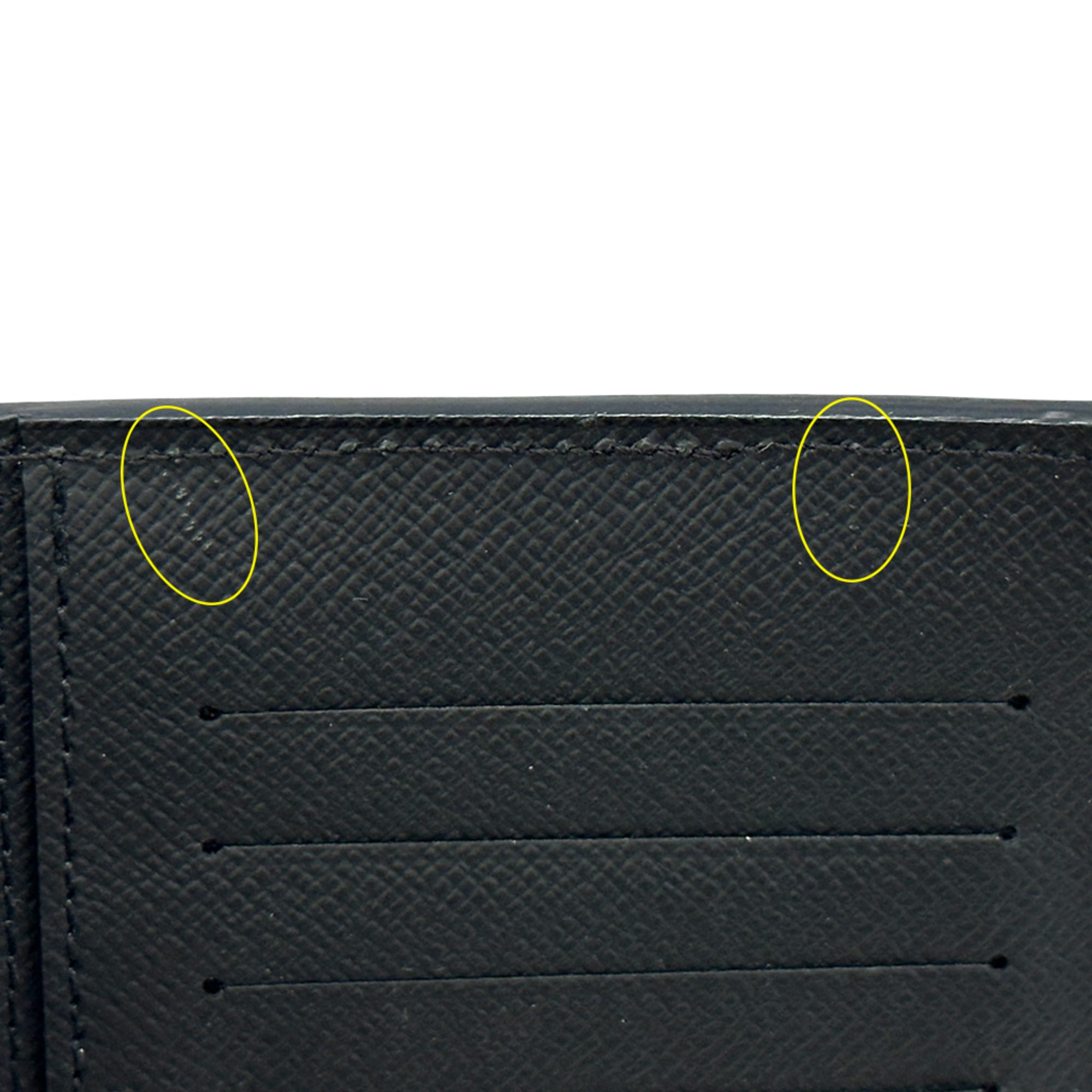 Louis Vuitton Black Noir Epi Leather Long Wallet (Bi-Fold) (Pre-Owned)