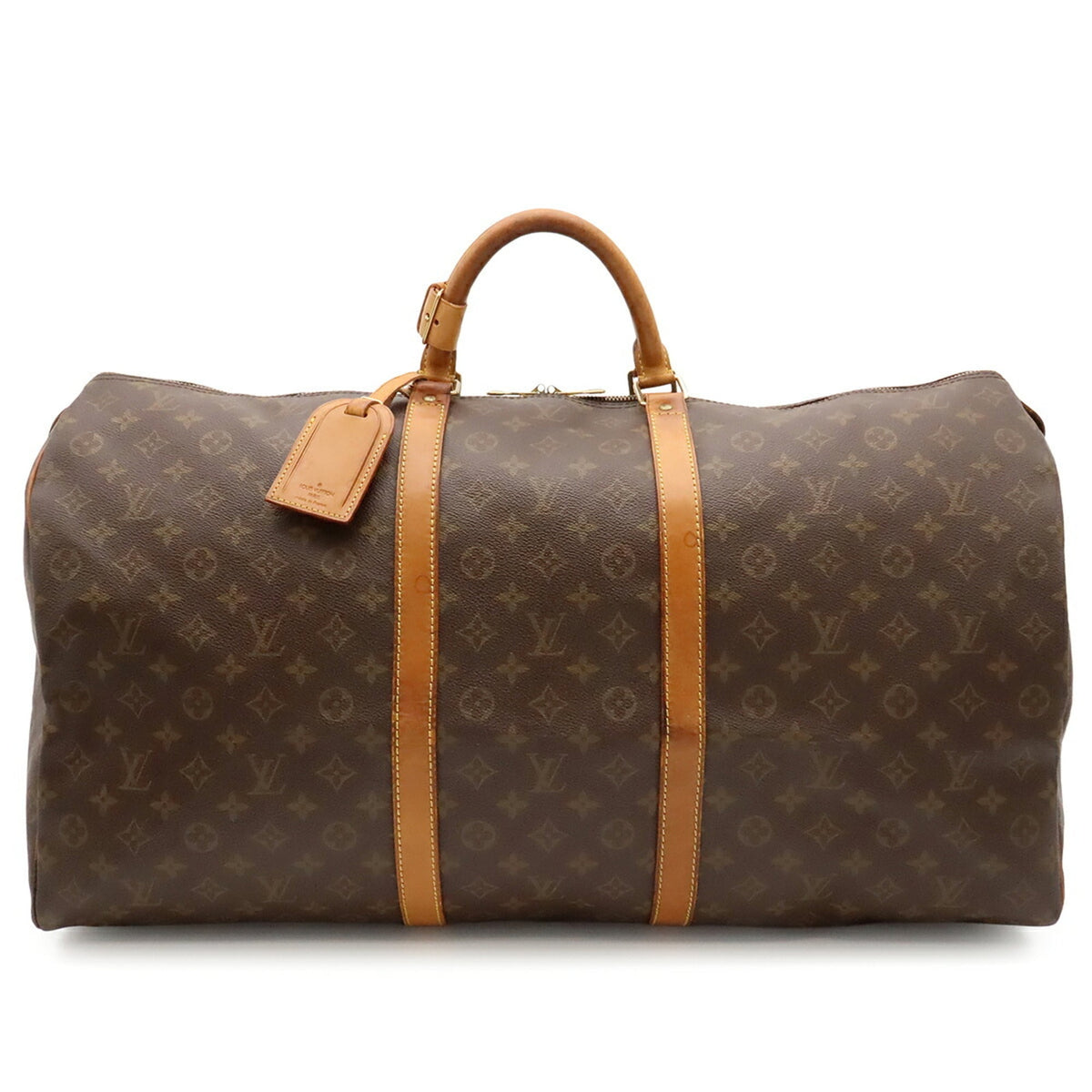 Louis Vuitton Brown Monogram Monogram Boston Bag Handbag (Pre-Owned)