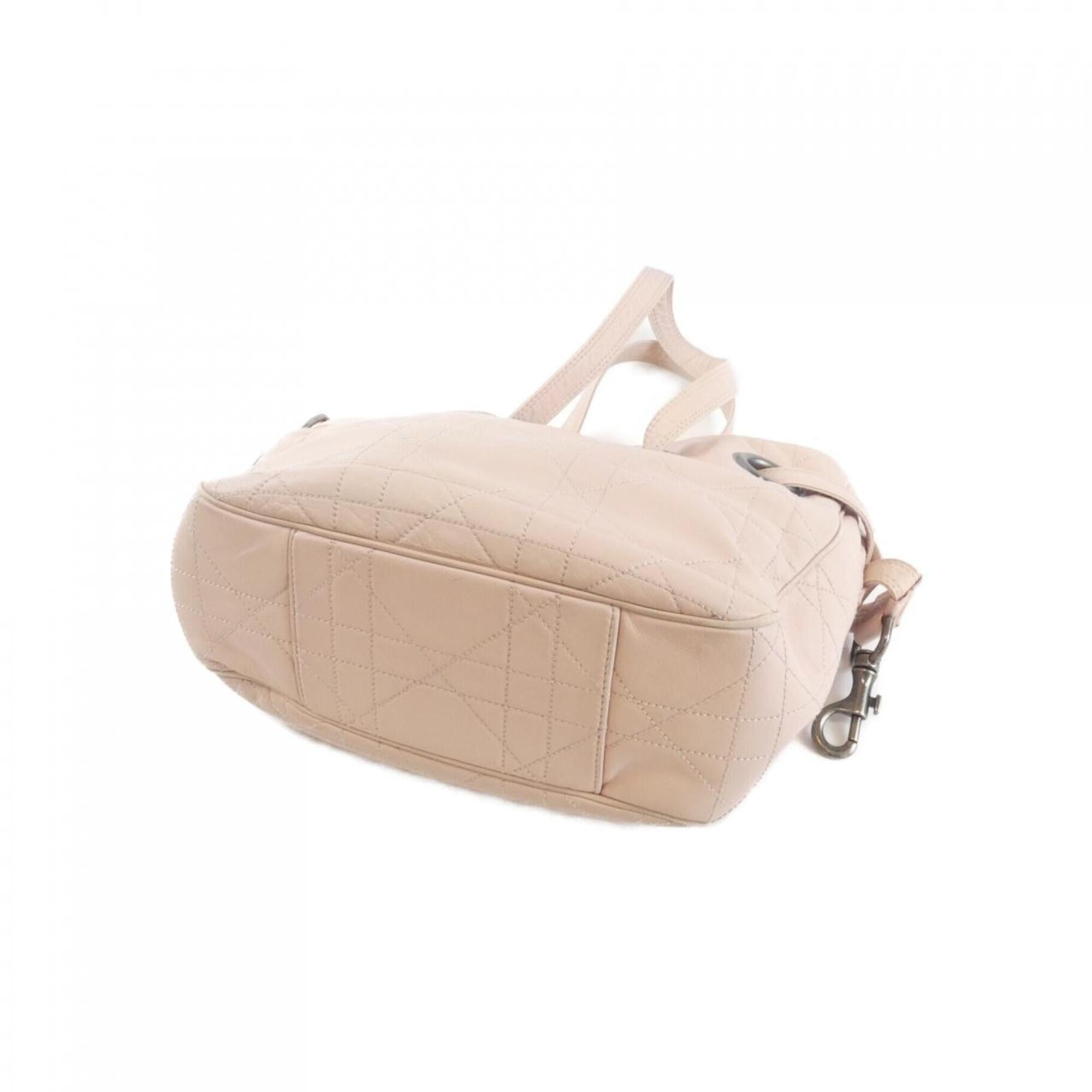 Christian Dior Pink Leather Handbag (Pre-Owned)