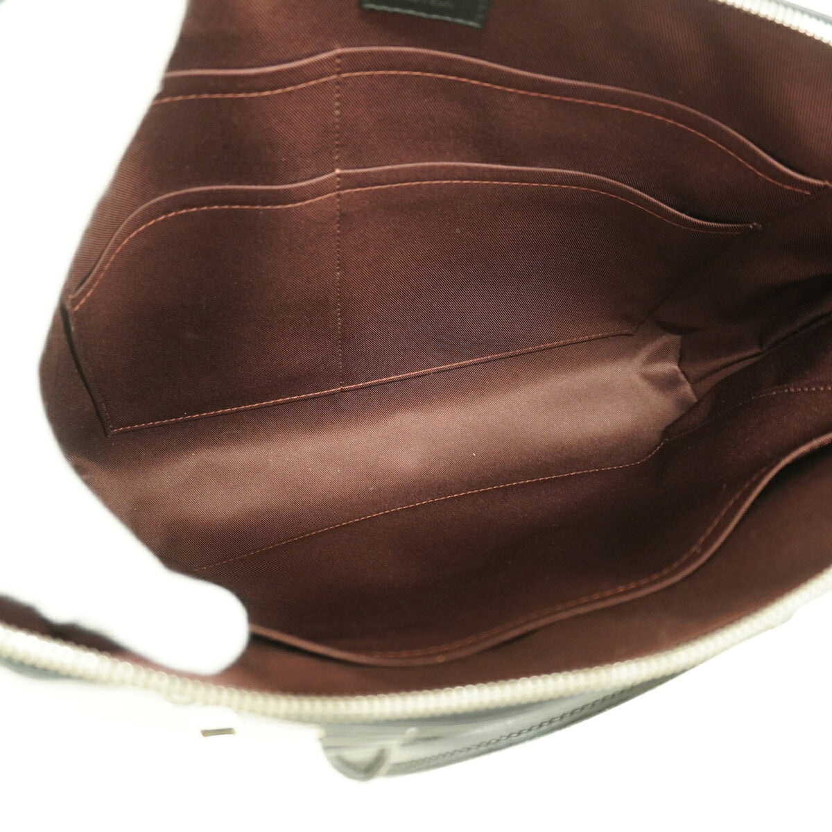Louis Vuitton Black Brown Briefcase (Pre-Owned)